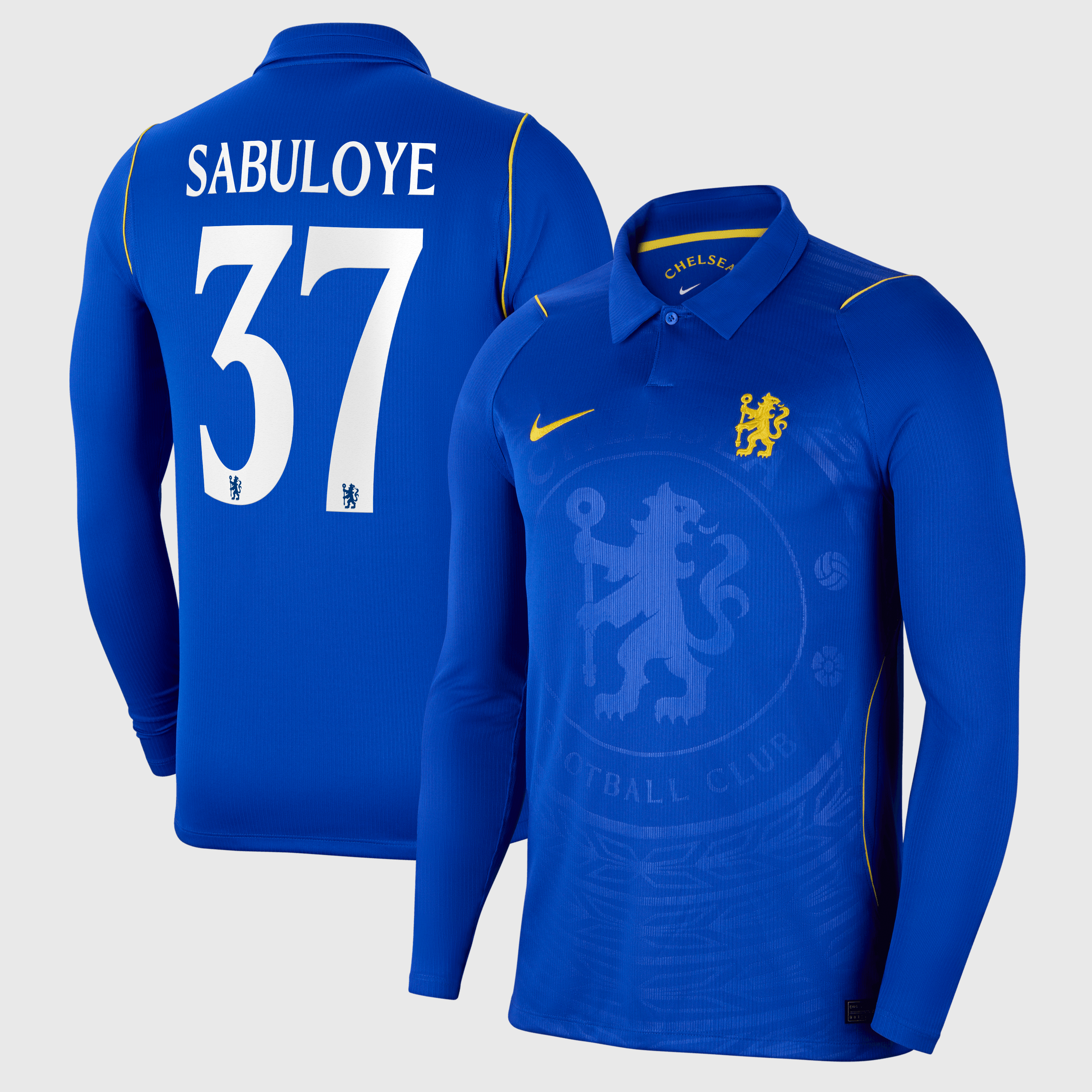Chelsea Nike Home Stadium Long Sleeve Shirt 2026-27 with Sabuloye 37 printing