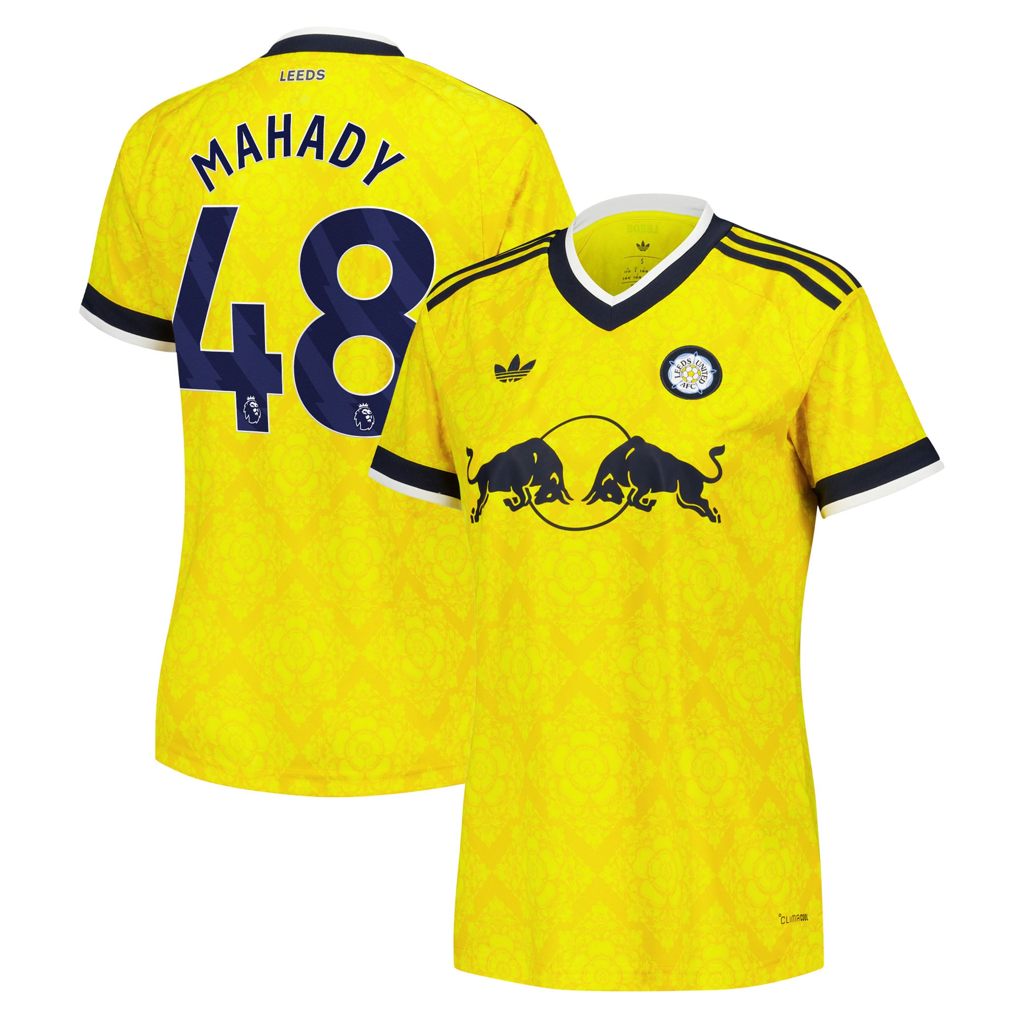 Leeds United adidas Away Shirt 2026-27 - Womens with Mahady 48 printing
