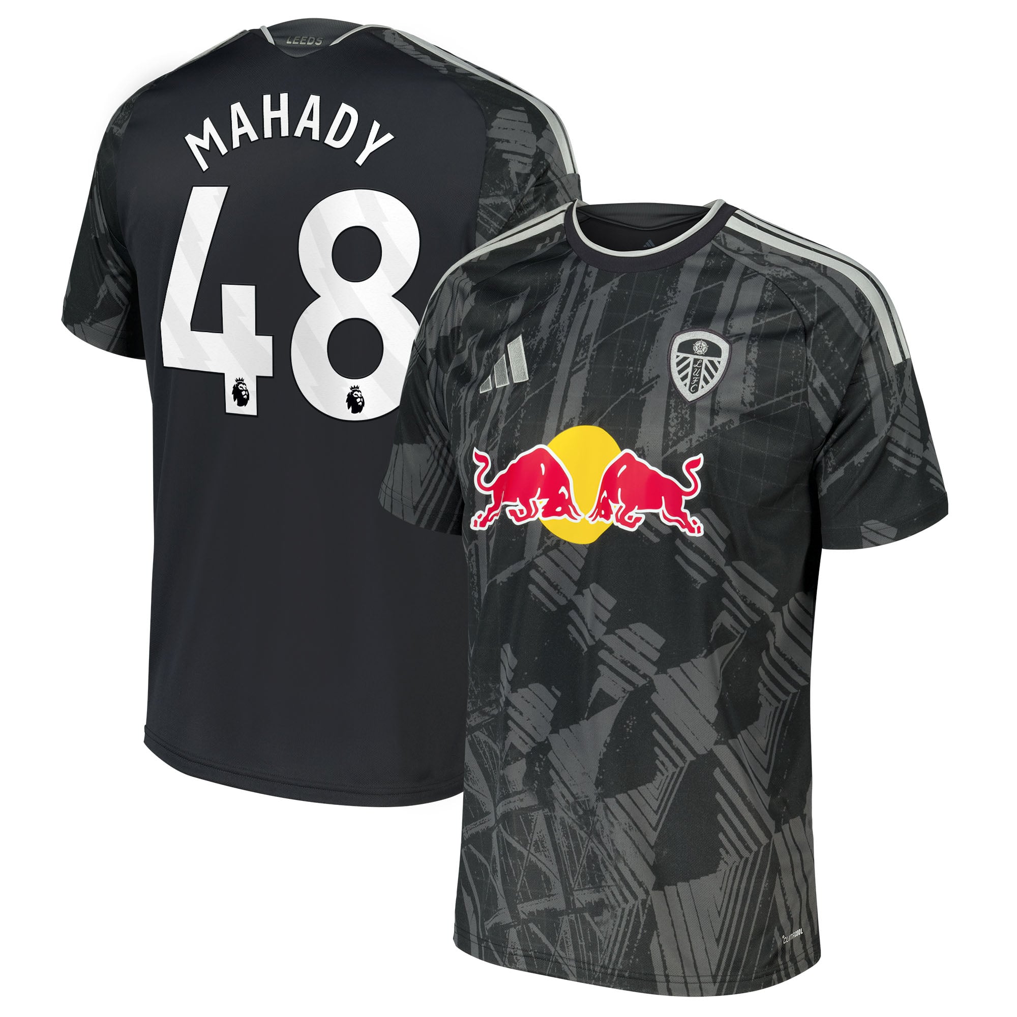 Leeds United adidas Third Shirt 2026-27 with Mahady 48 printing