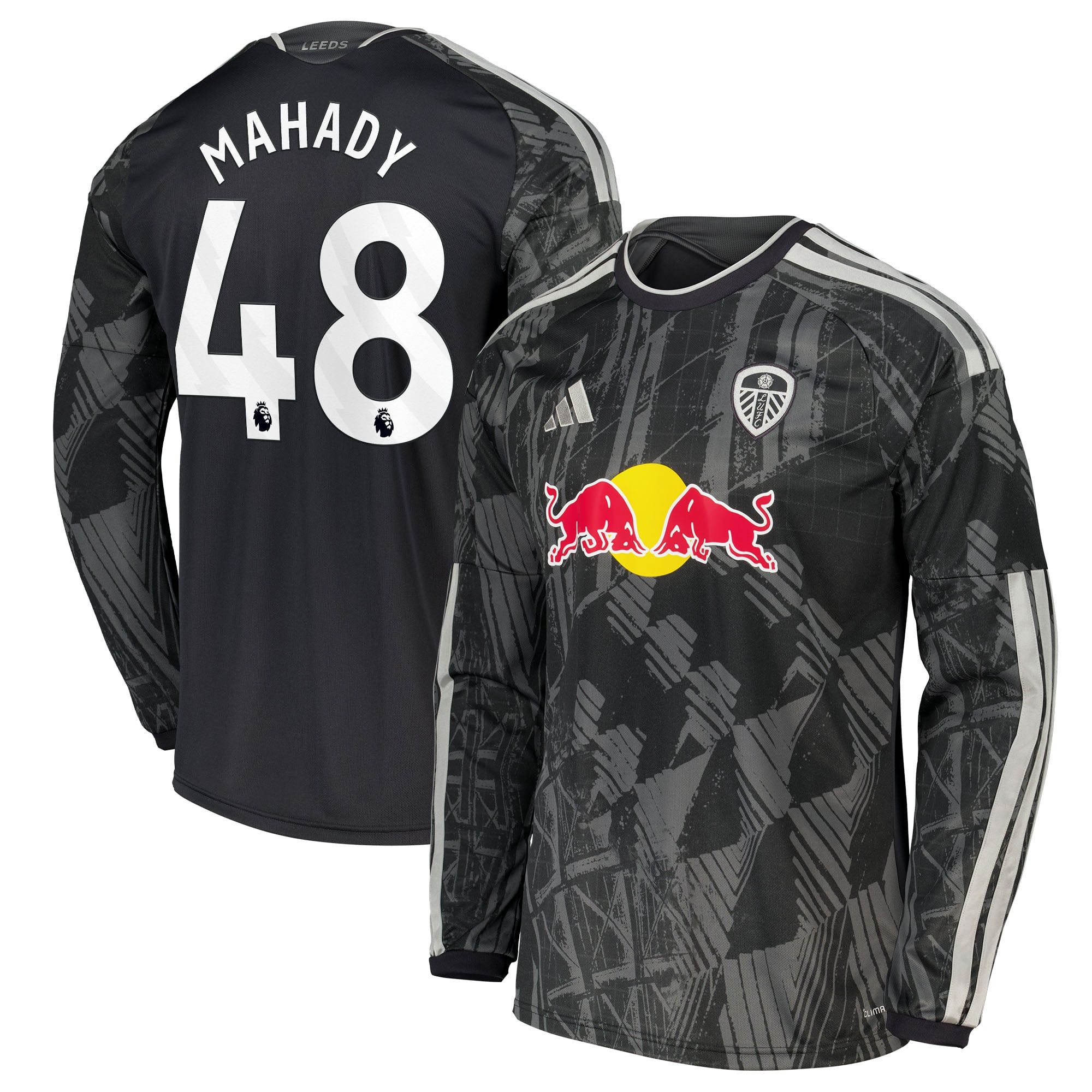 Leeds United adidas Third Shirt 2026-27 - Long Sleeve with Mahady 48 printing