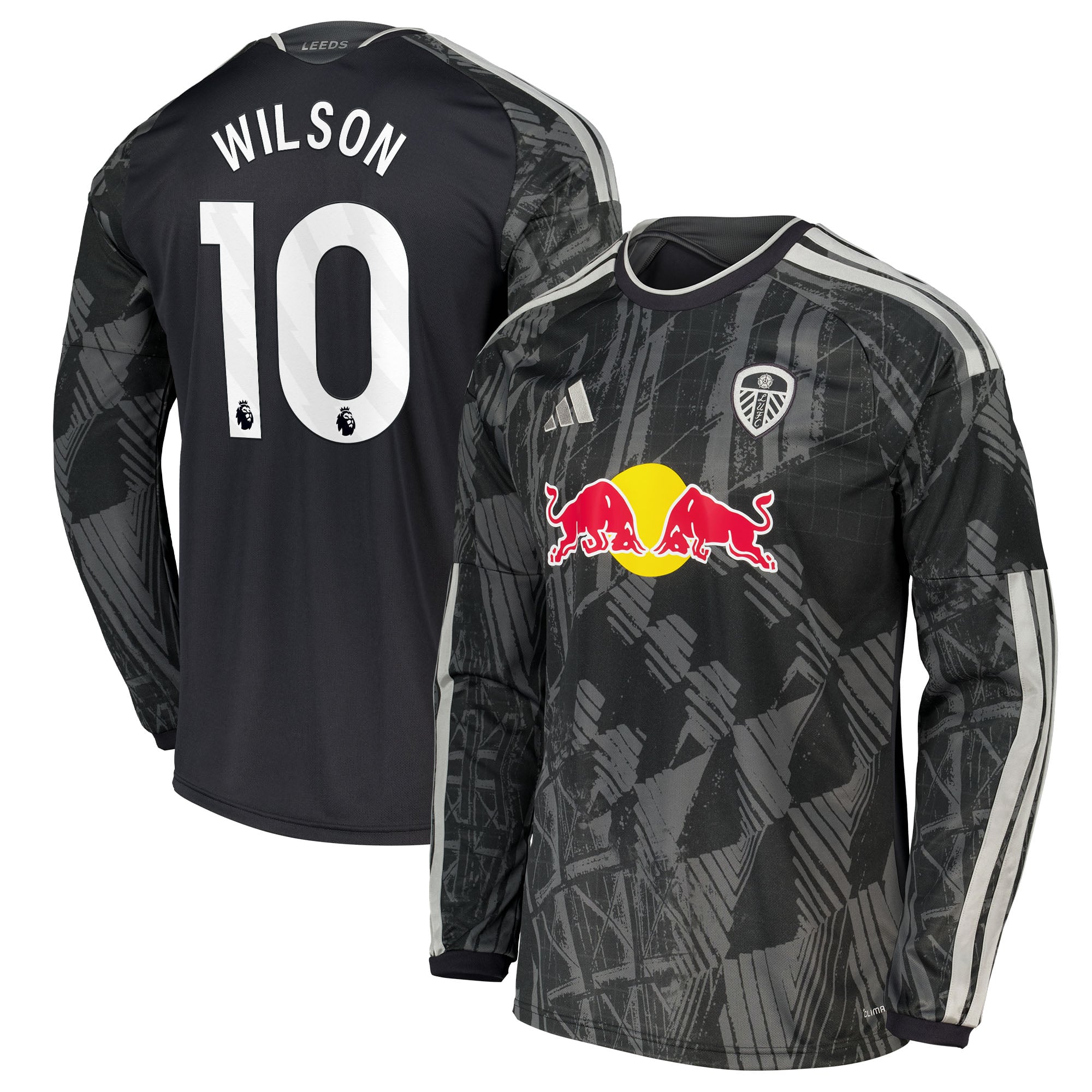Leeds United adidas Third Shirt 2026-27 - Long Sleeve with Wilson 10 printing