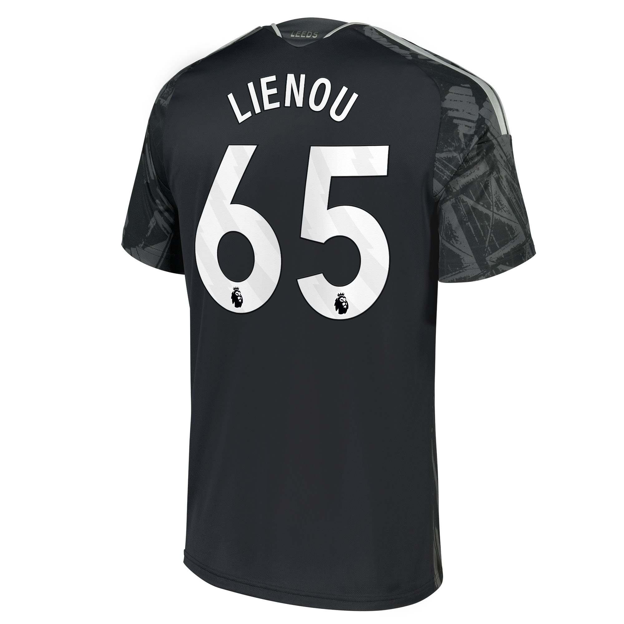 Leeds United adidas Third Shirt 2026-27 with Lienou 65 printing, , rebel_hi-res