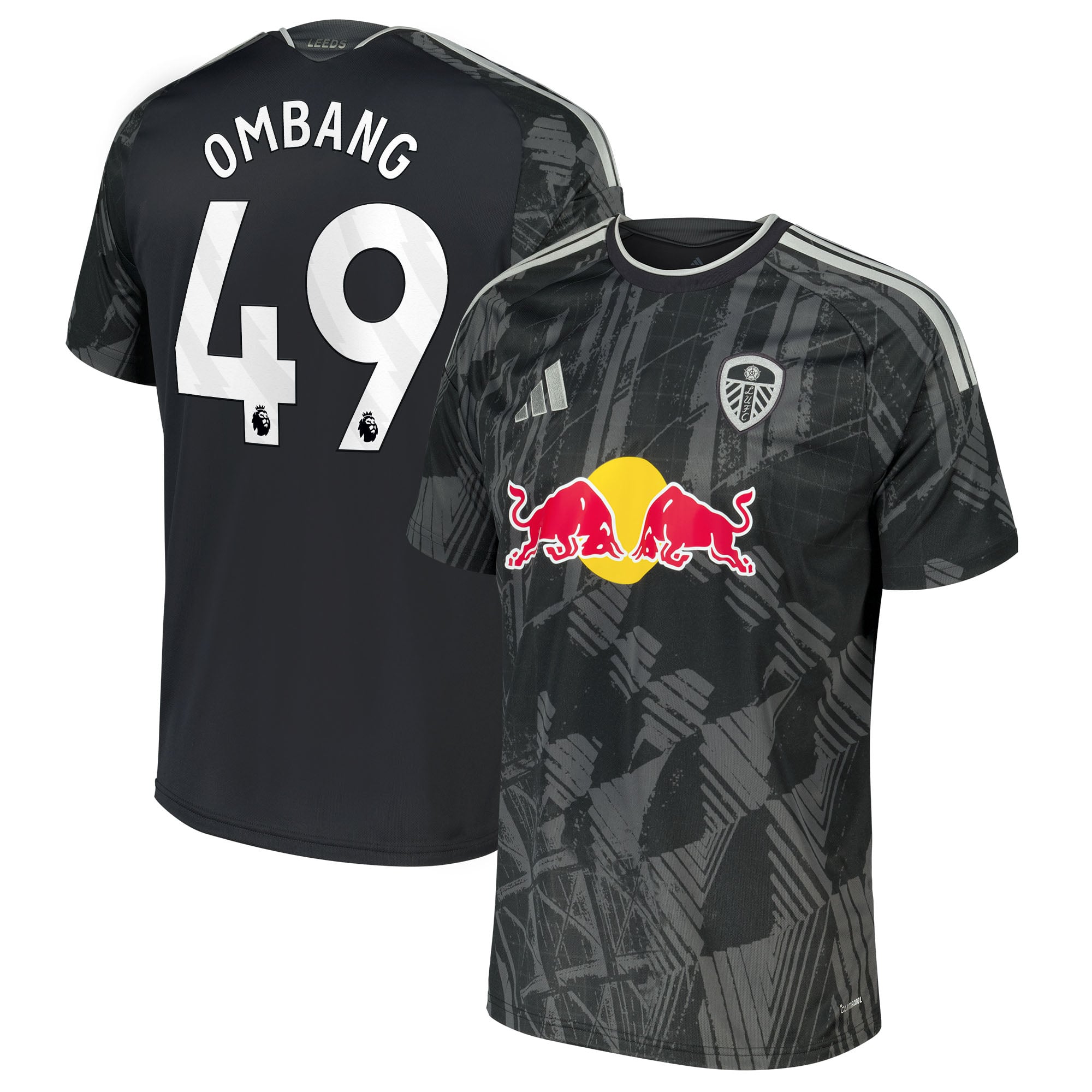 Leeds United adidas Third Shirt 2026-27 with Ombang 49 printing