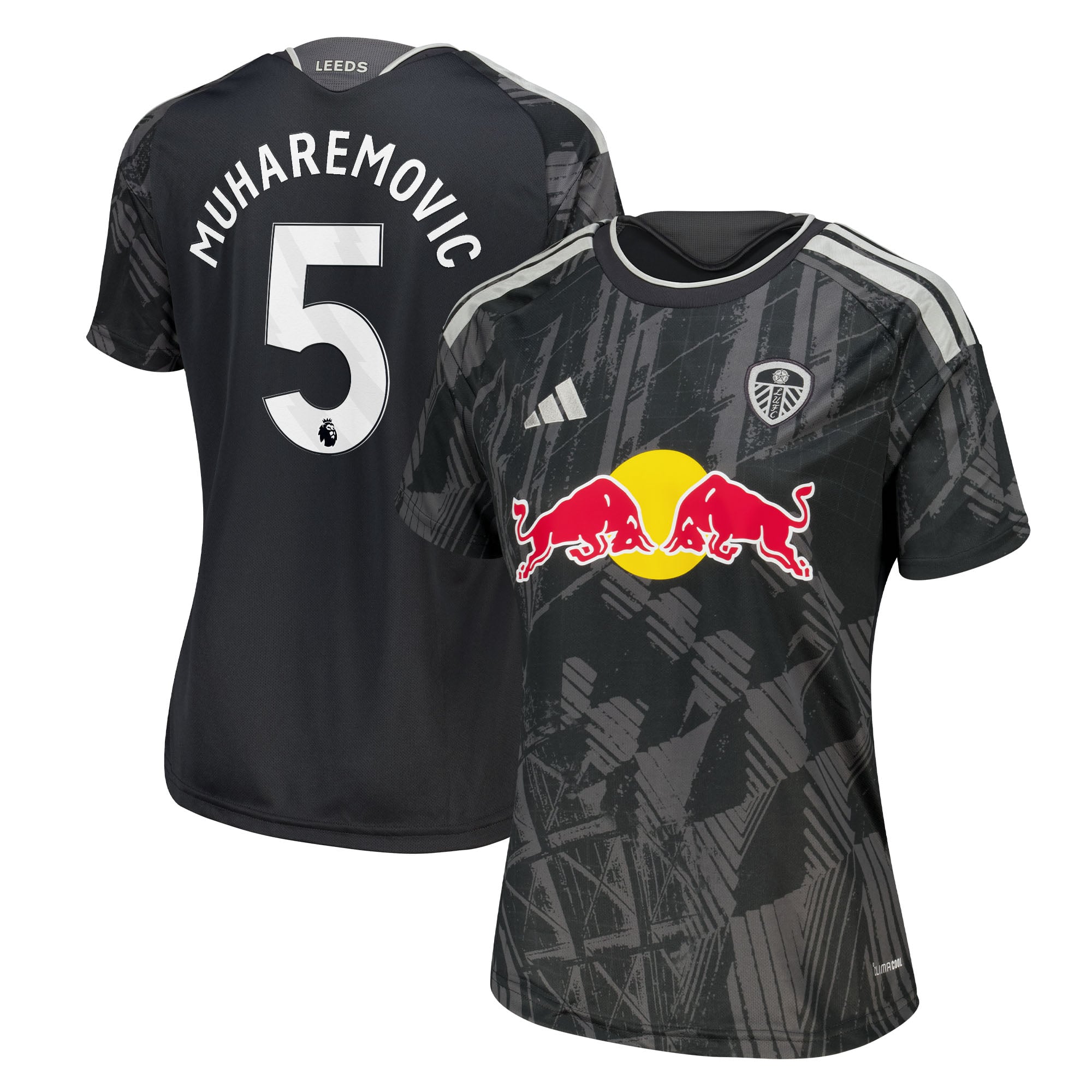 Leeds United adidas Third Shirt 2026-27 - Womens with Muharemovic 5 printing