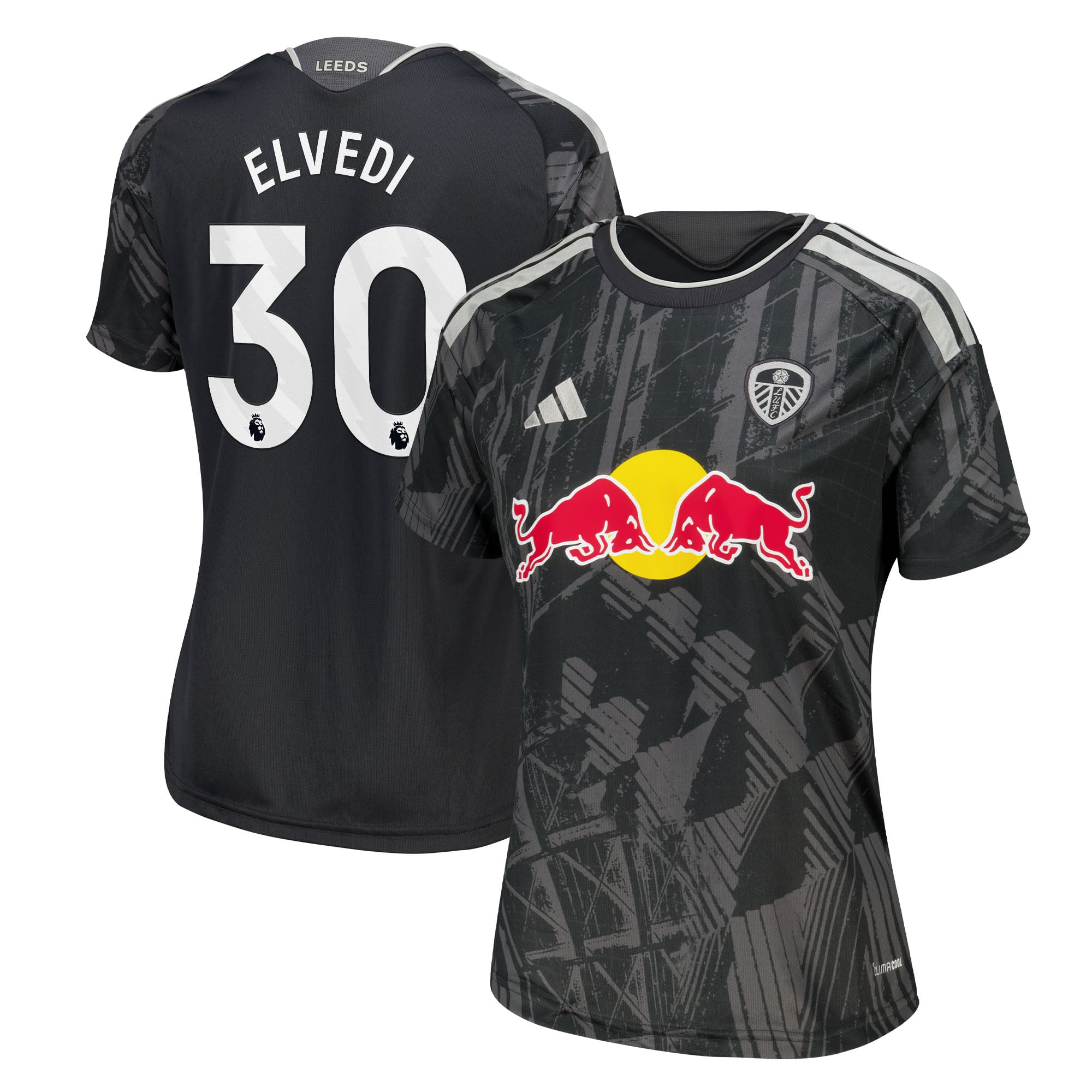 Leeds United adidas Third Shirt 2026-27 - Womens with Elvedi 30 printing
