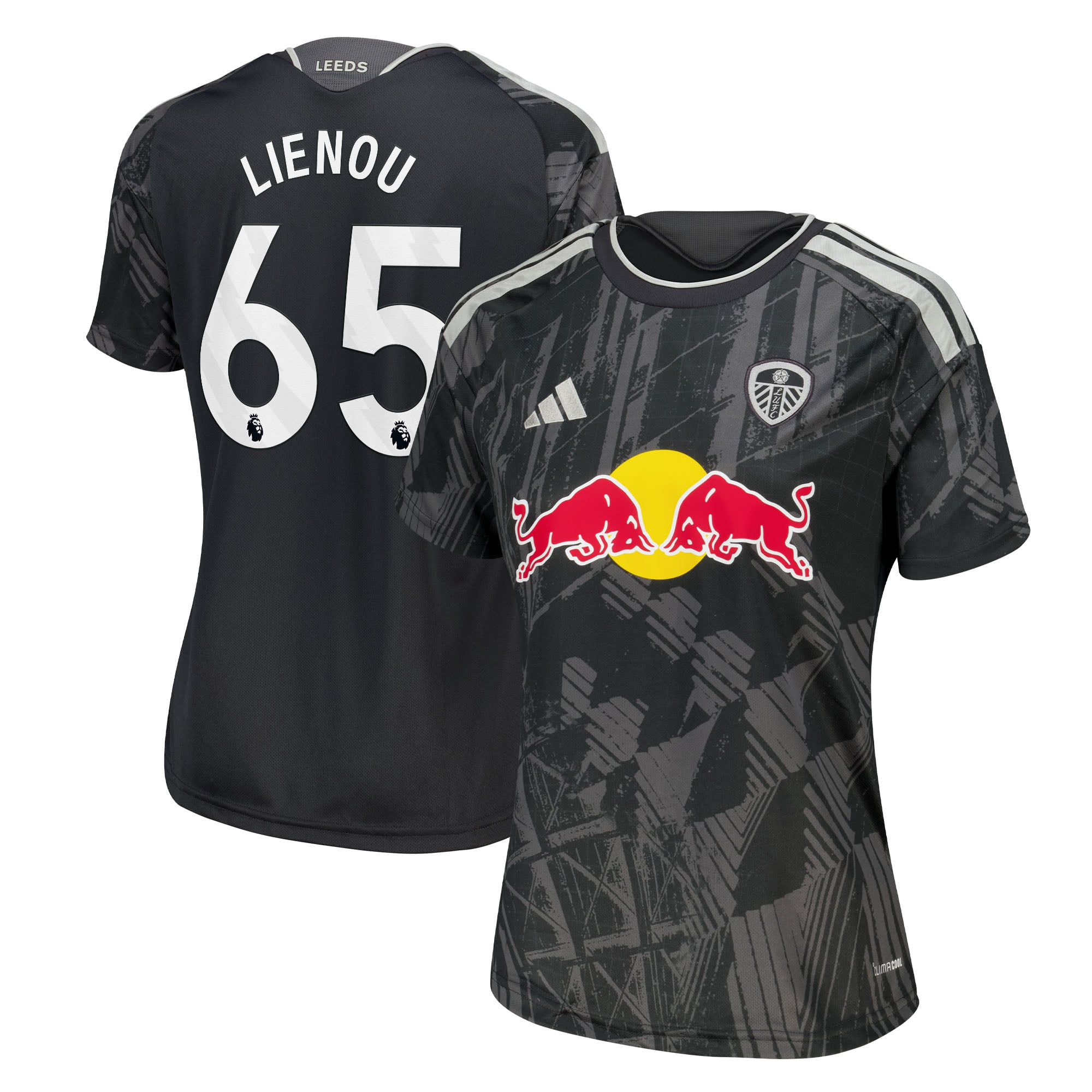 Leeds United adidas Third Shirt 2026-27 - Womens with Lienou 65 printing
