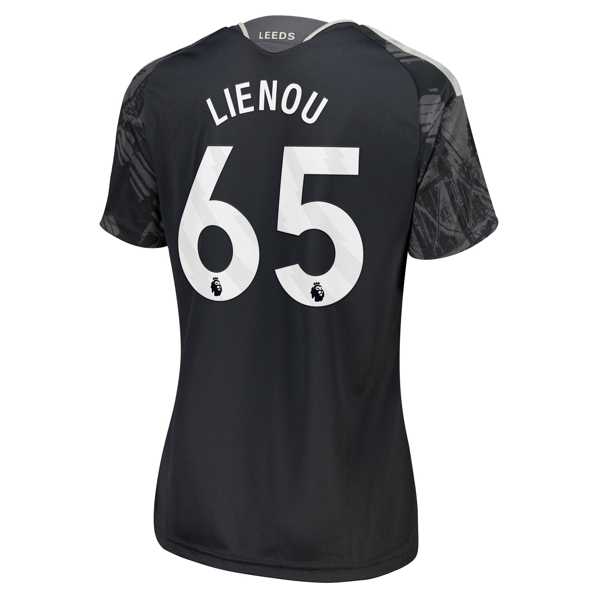 Leeds United adidas Third Shirt 2026-27 - Womens with Lienou 65 printing, , rebel_hi-res