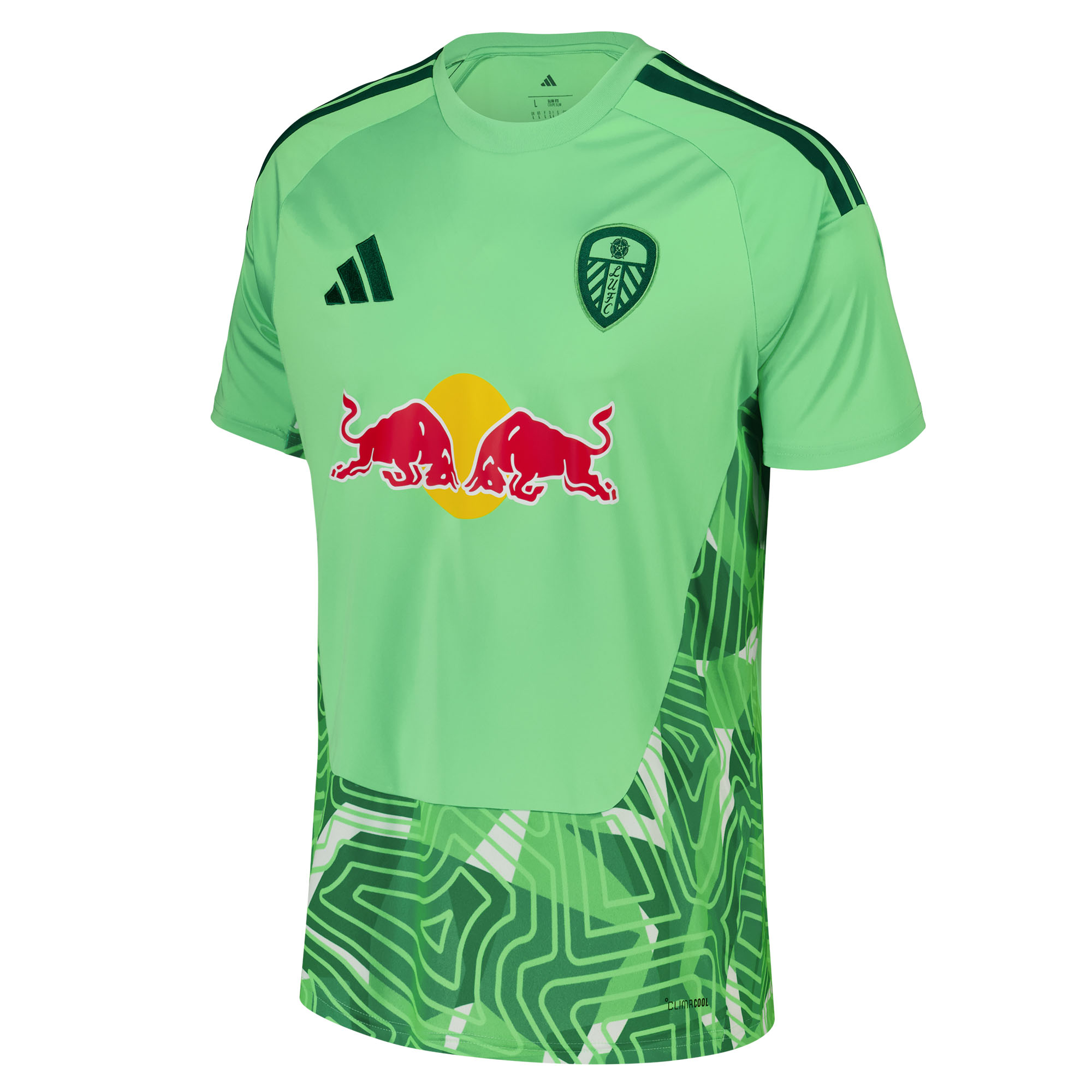 Leeds United adidas Goalkeeper Shirt 2026-27 with Trafford 1 Cup printing, , rebel_hi-res