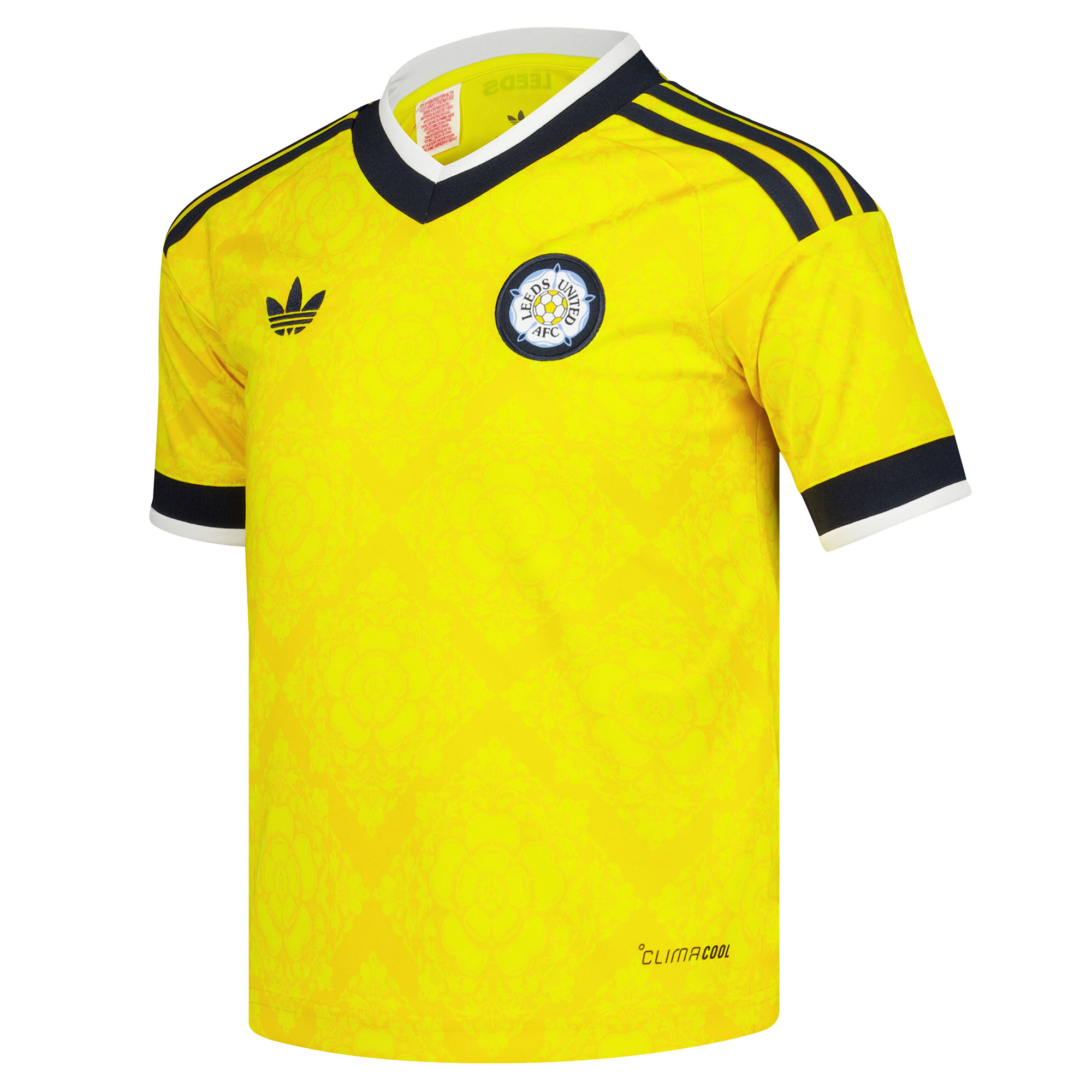 Leeds United adidas Away Shirt 2026-27 - Kids with Lienou 65 Cup printing, , rebel_hi-res