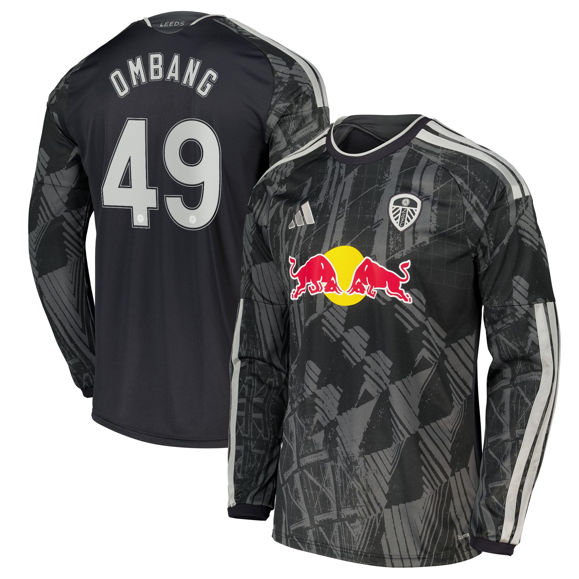 Leeds United adidas Third Shirt 2026-27 - Long Sleeve with Ombang 49 Cup printing