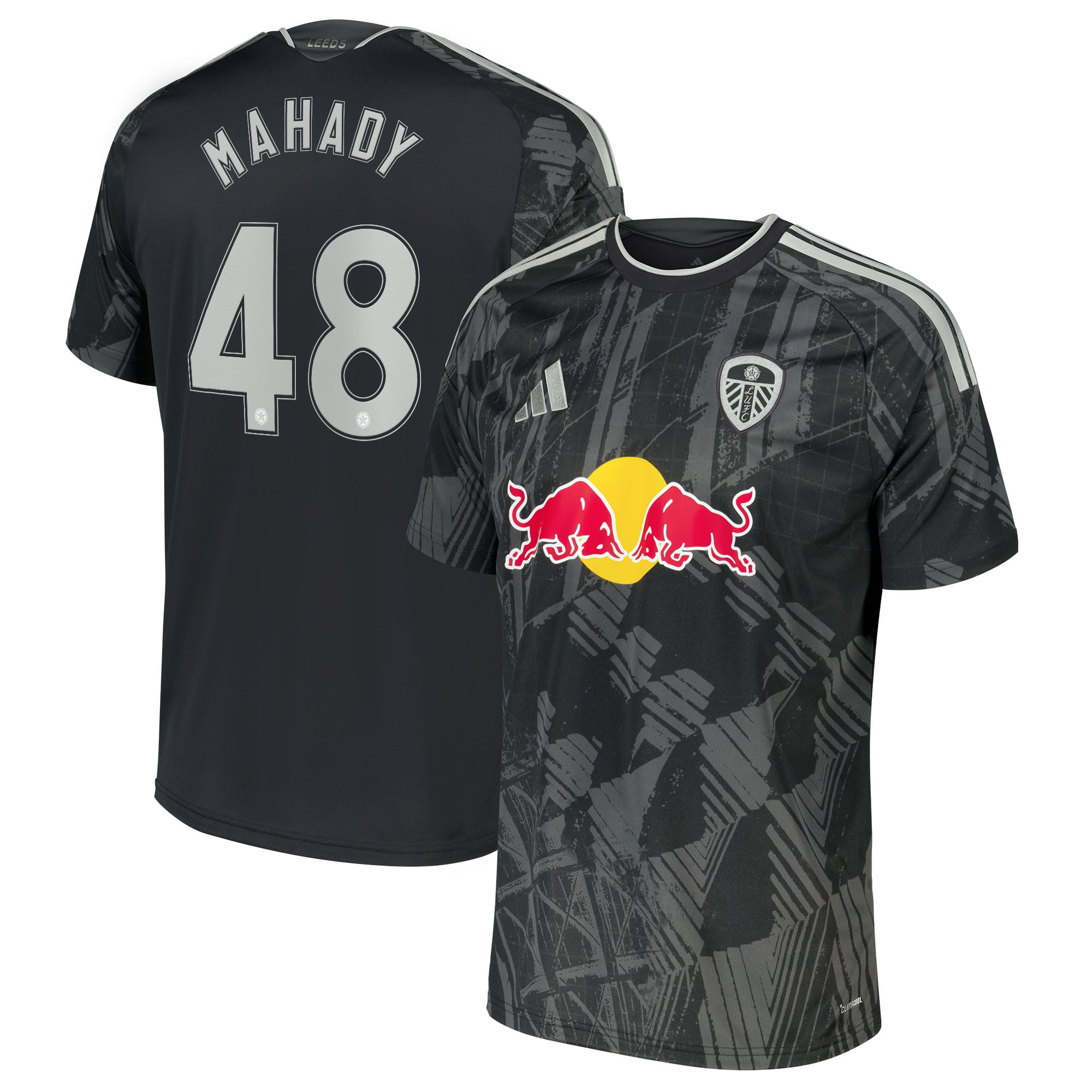 Leeds United adidas Third Shirt 2026-27 with Mahady 48 Cup printing