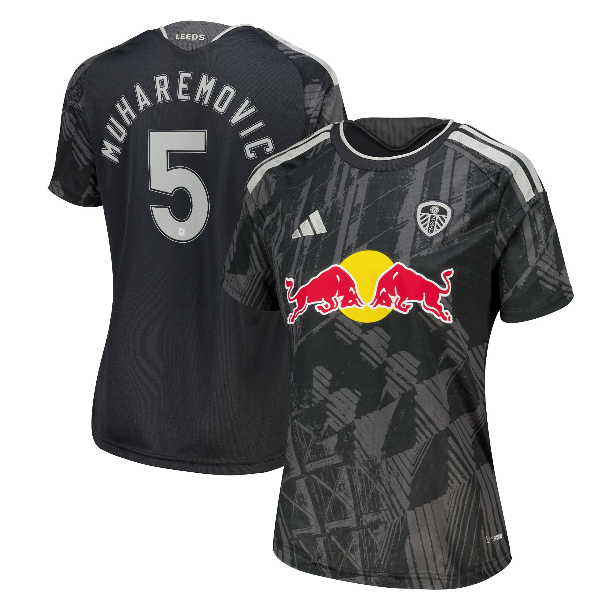 Leeds United adidas Third Shirt 2026-27 - Womens with Muharemovic 5 Cup printing