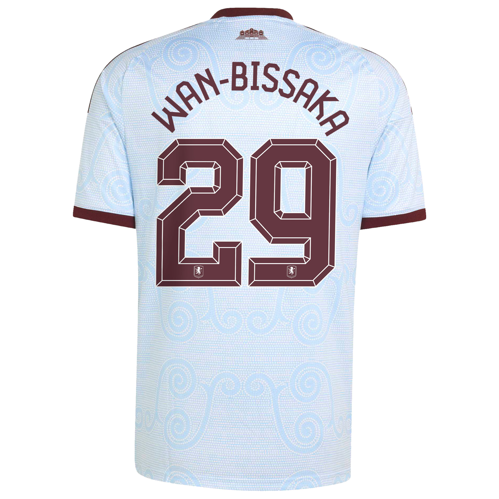 Aston Villa adidas Third Shirt 2026-27 with Wan-Bissaka 29 Cup printing, , rebel_hi-res