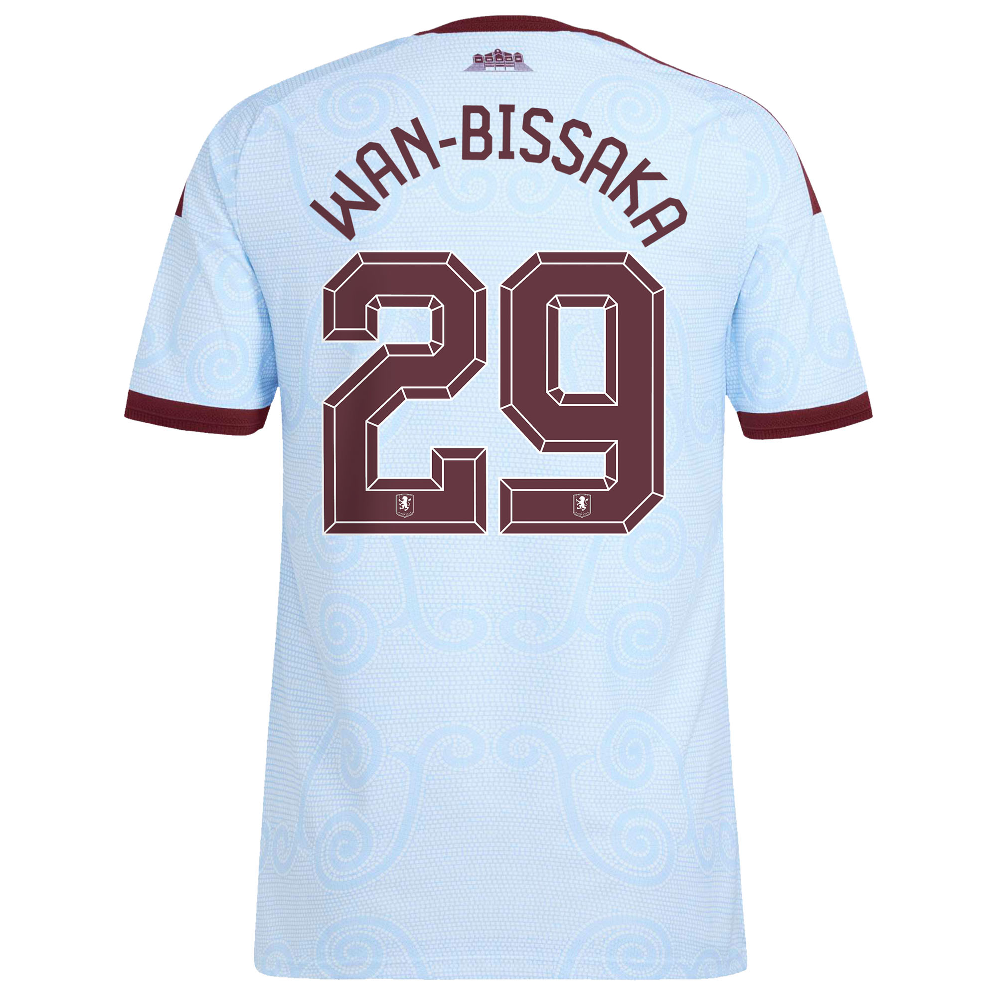 Aston Villa adidas Third Authentic Shirt 2026-27 with Wan-Bissaka 29 Cup printing, , rebel_hi-res