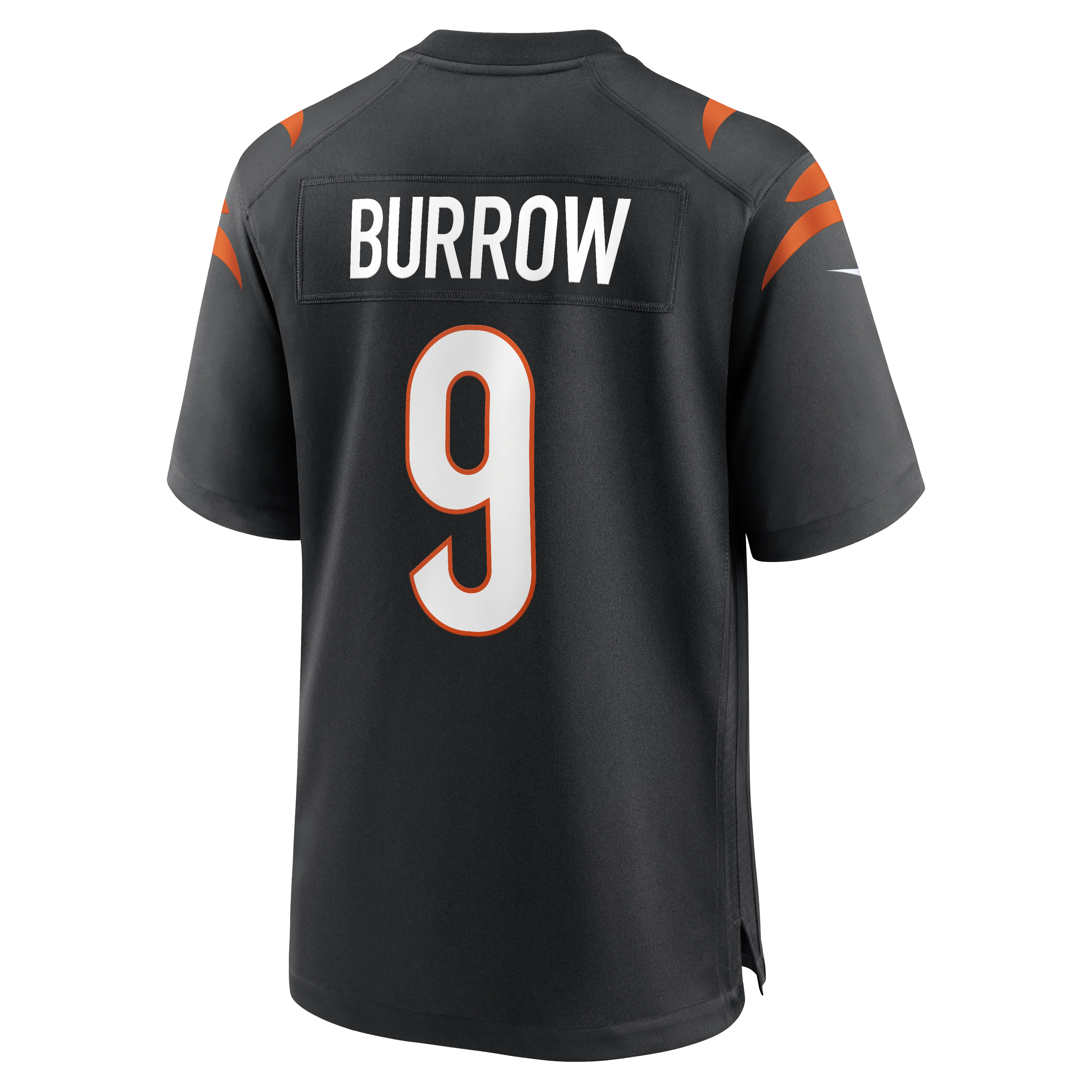Cincinnati Bengals Nike Game Jersey - Black - Joe Burrow - Youth, , rebel_hi-res