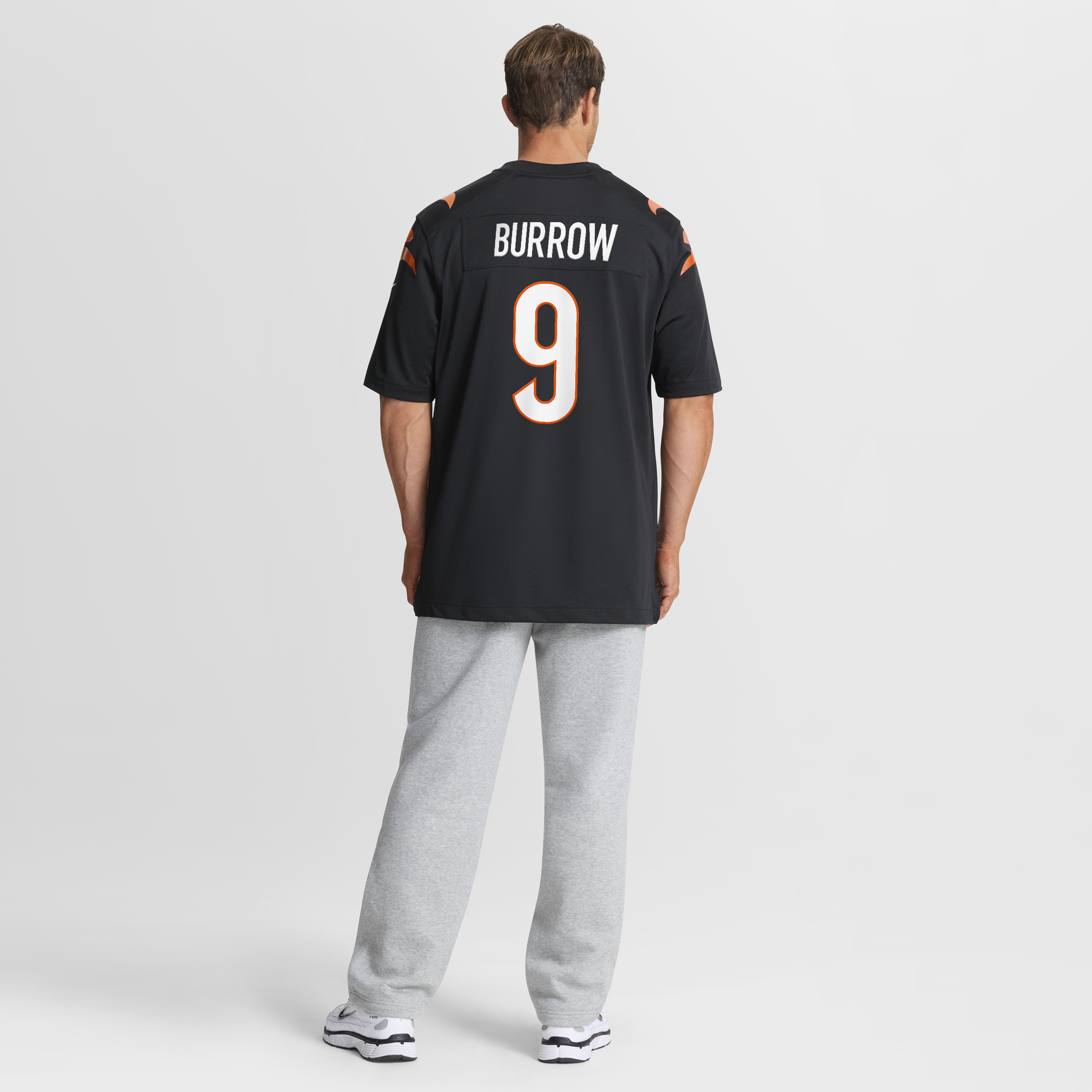 Cincinnati Bengals Nike Game Jersey - Black - Joe Burrow - Youth, , rebel_hi-res