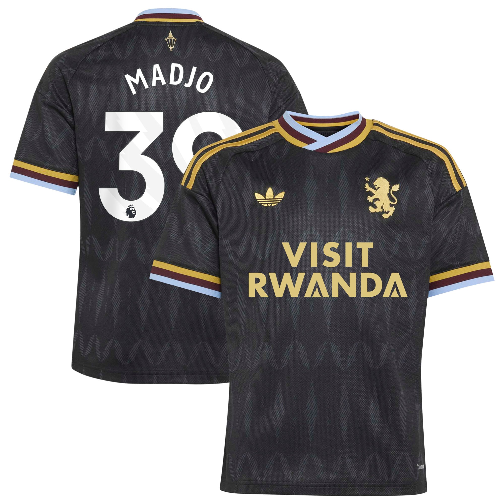 Aston Villa adidas Away Shirt 2026-27 - Kids with Madjo 39 printing