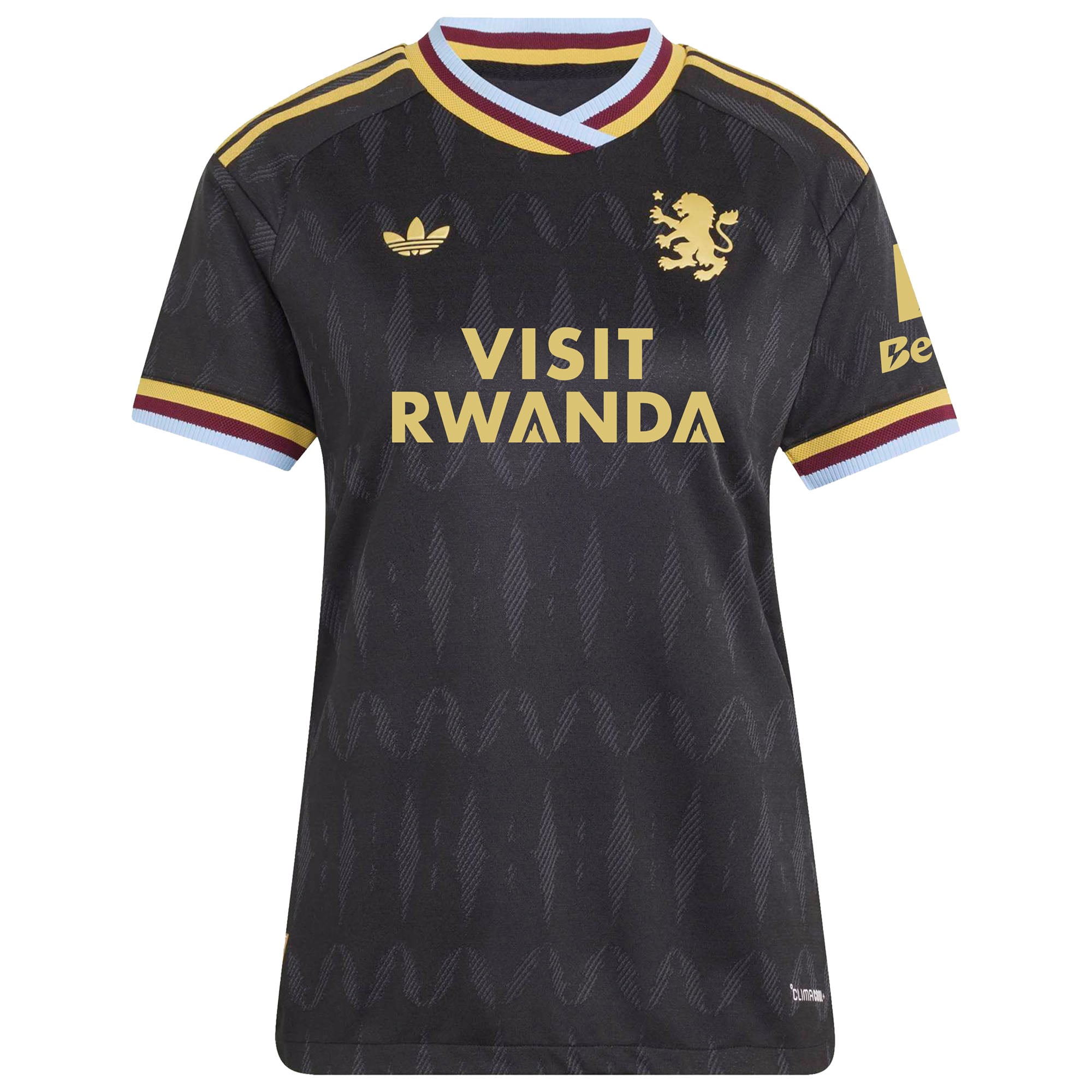 Aston Villa adidas Away Authentic Shirt 2026-27 - Womens with Cisse 48 printing, , rebel_hi-res