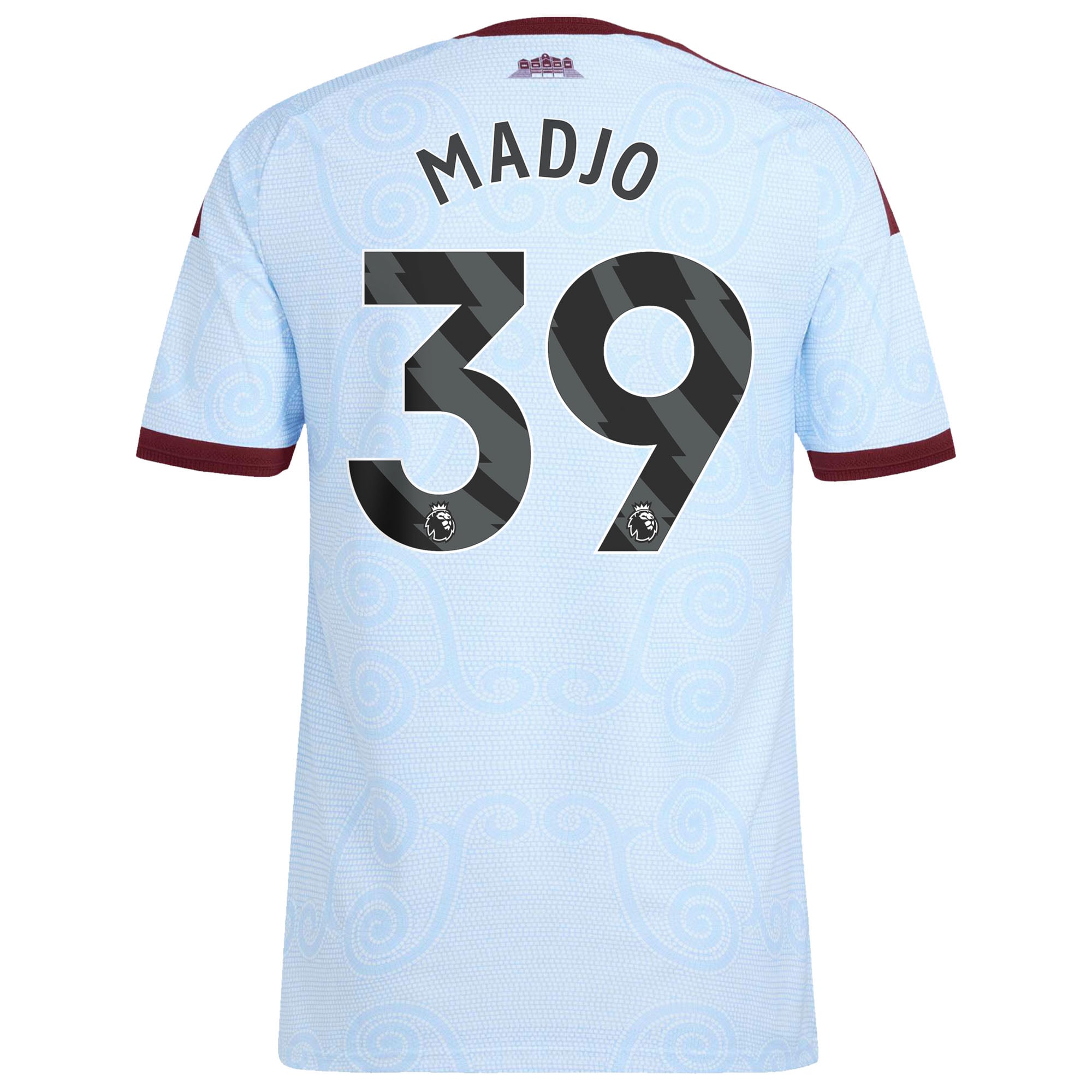 Aston Villa adidas Third Authentic Shirt 2026-27 with Madjo 39 printing, , rebel_hi-res