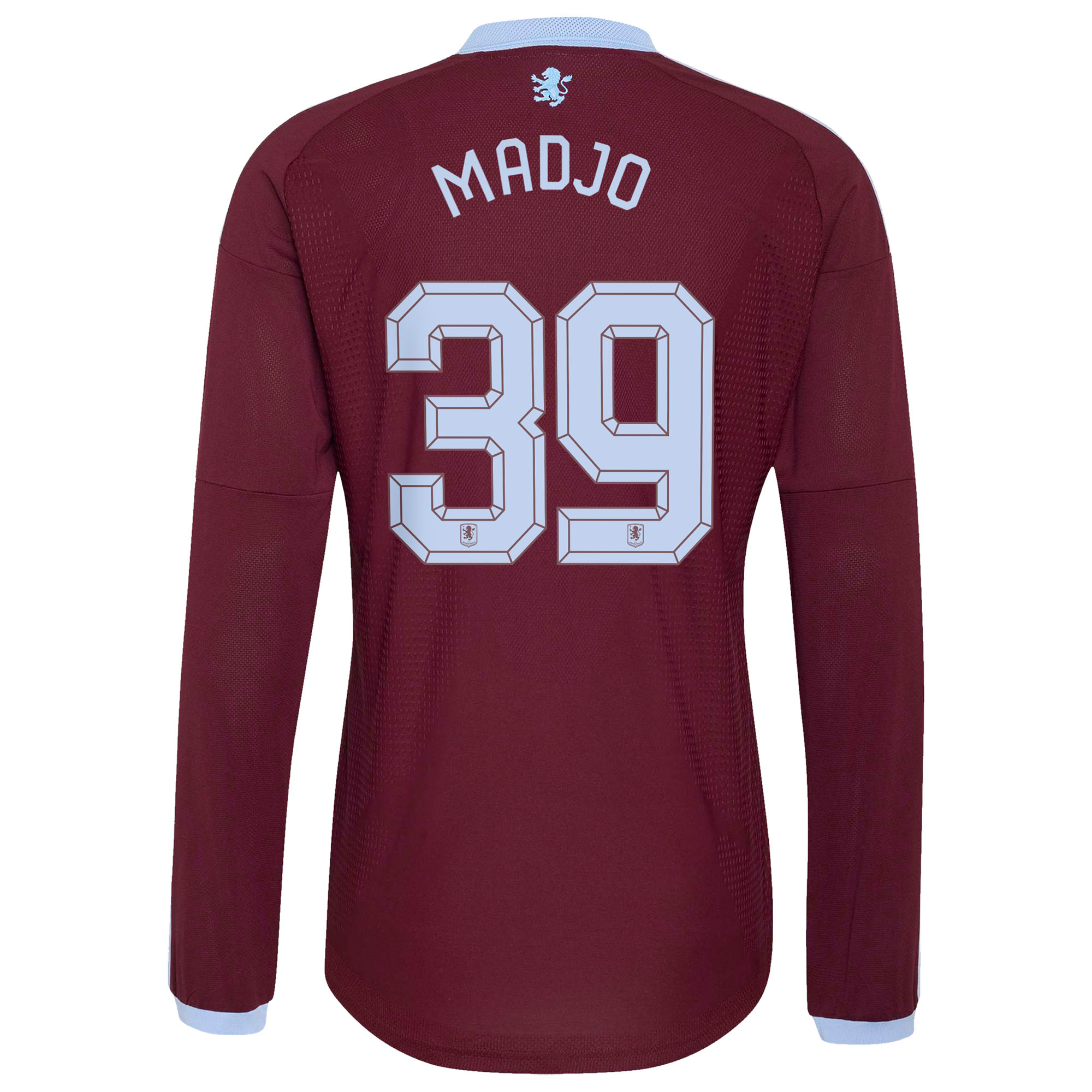 Aston Villa adidas Home Authentic Shirt 2026-27 - Long Sleeve with Madjo 39 Cup printing, , rebel_hi-res