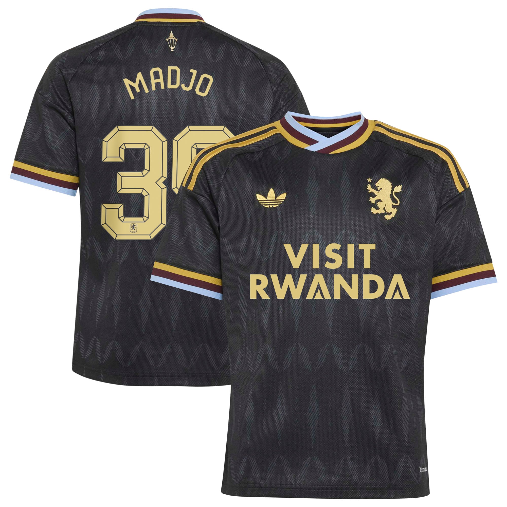 Aston Villa adidas Away Shirt 2026-27 - Kids with Madjo 39 Cup printing, , rebel_hi-res