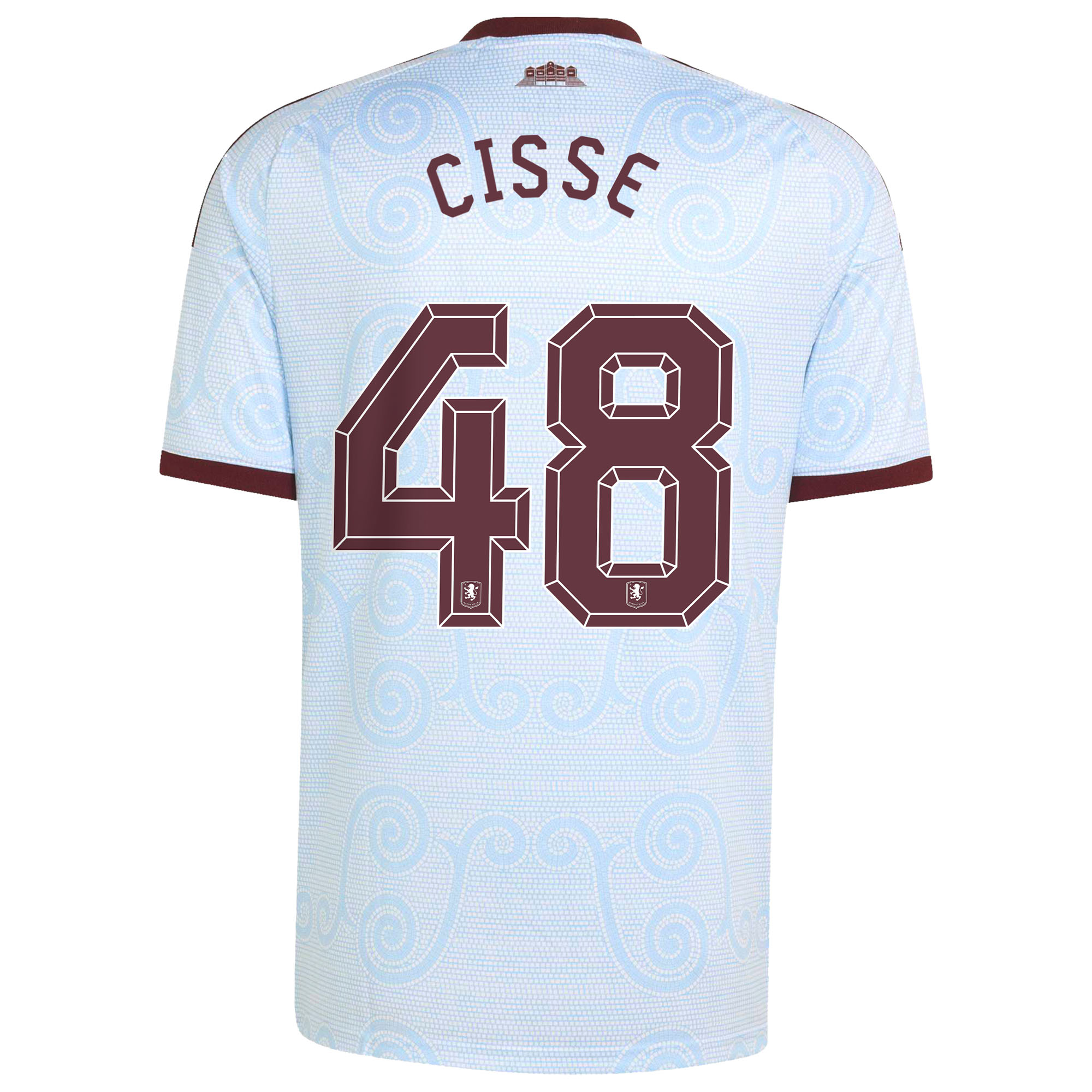 Aston Villa adidas Third Shirt 2026-27 with Cisse 48 Cup printing, , rebel_hi-res