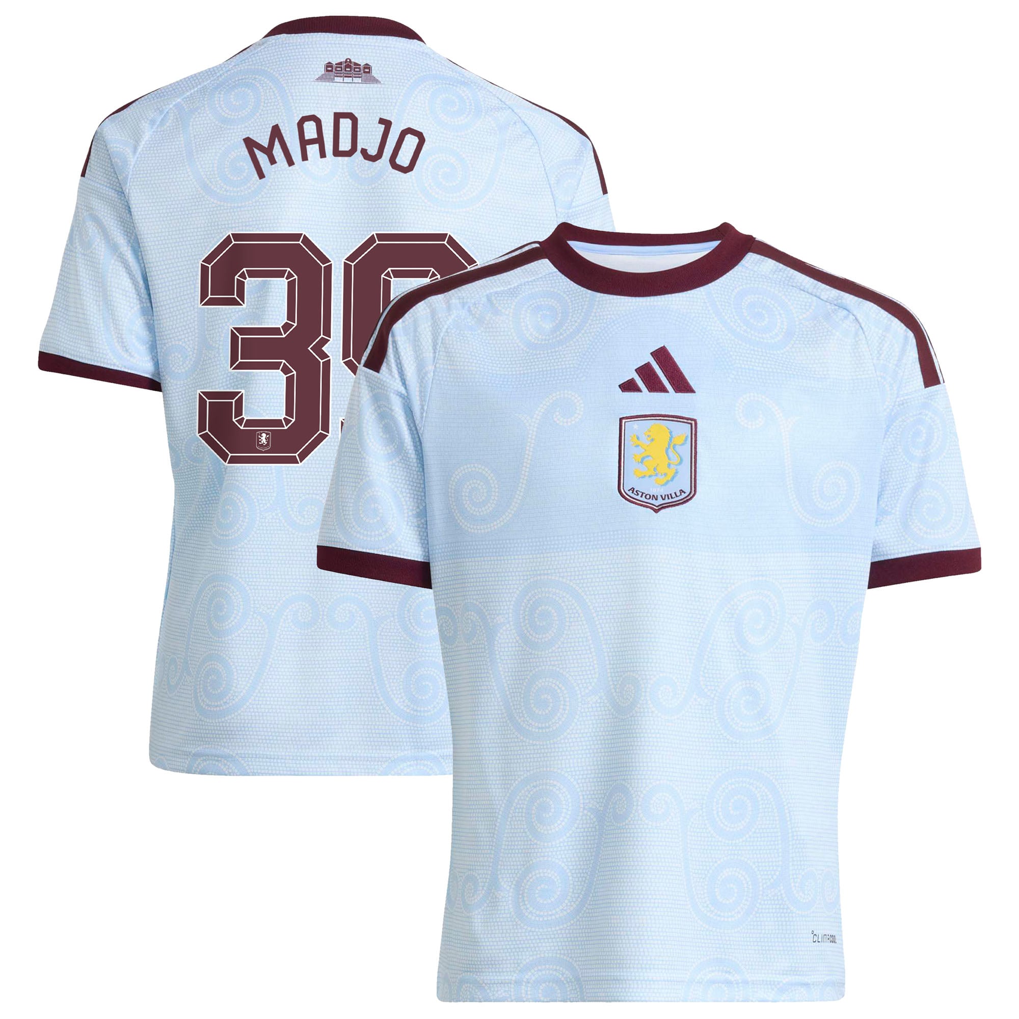 Aston Villa adidas Third Shirt 2026-27 - Kids with Madjo 39 Cup printing, , rebel_hi-res