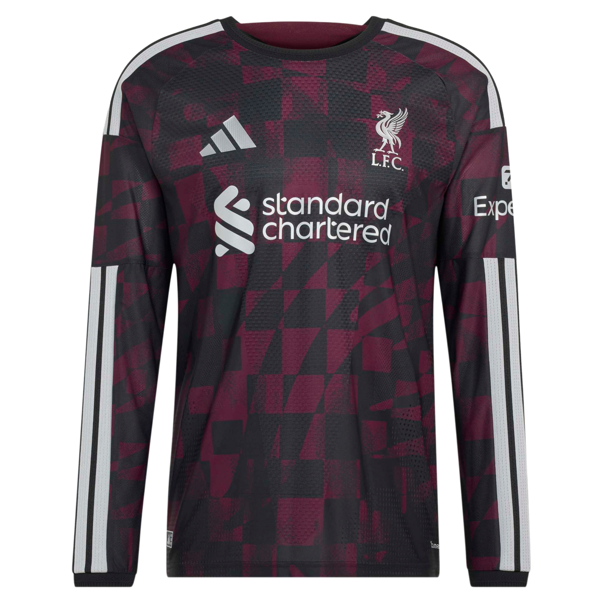 Liverpool adidas Third Authentic Shirt 2026-27 - Long Sleeve with Isak 9 printing, , rebel_hi-res