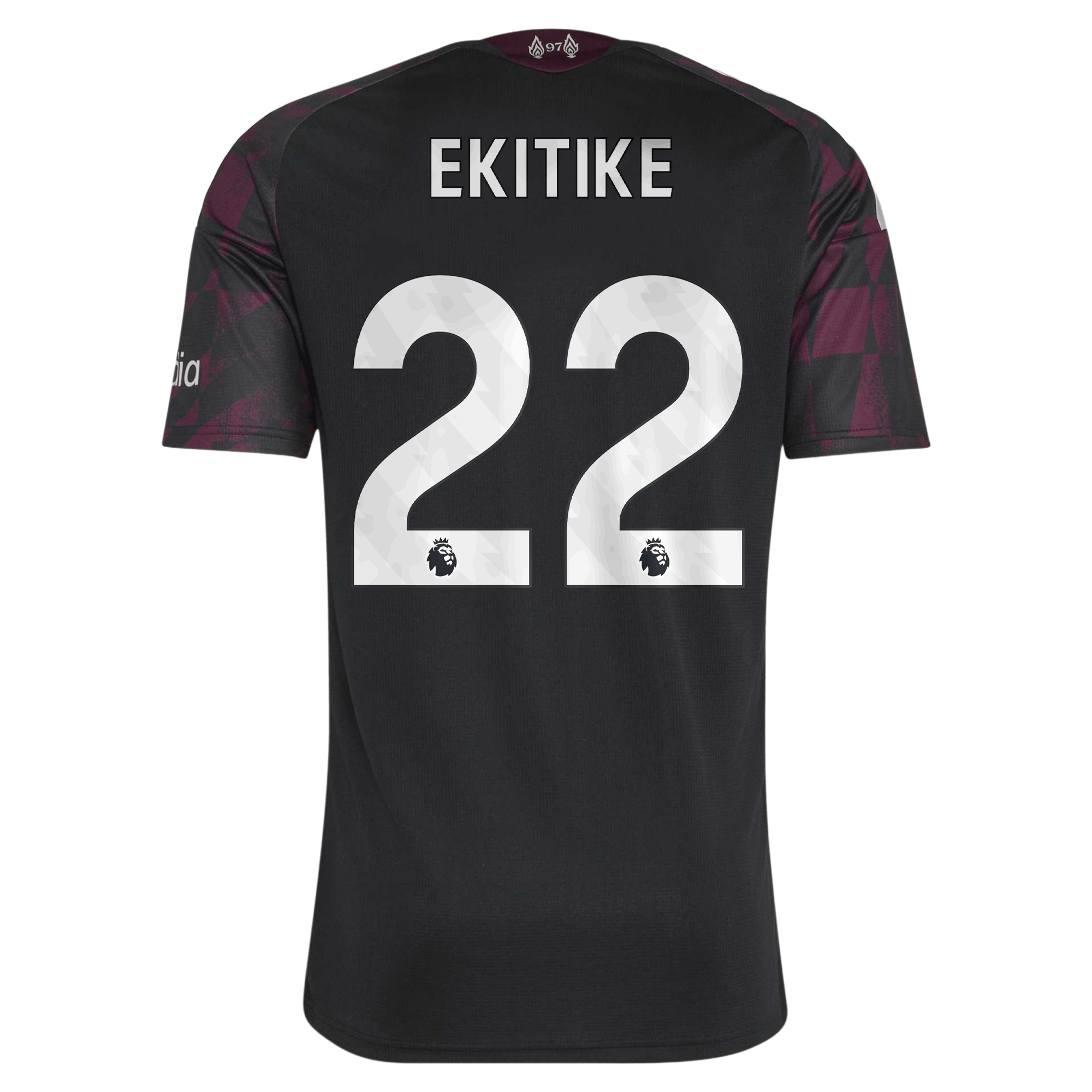 Liverpool adidas Third Shirt 2026-27 with Ekitike 22 printing, , rebel_hi-res