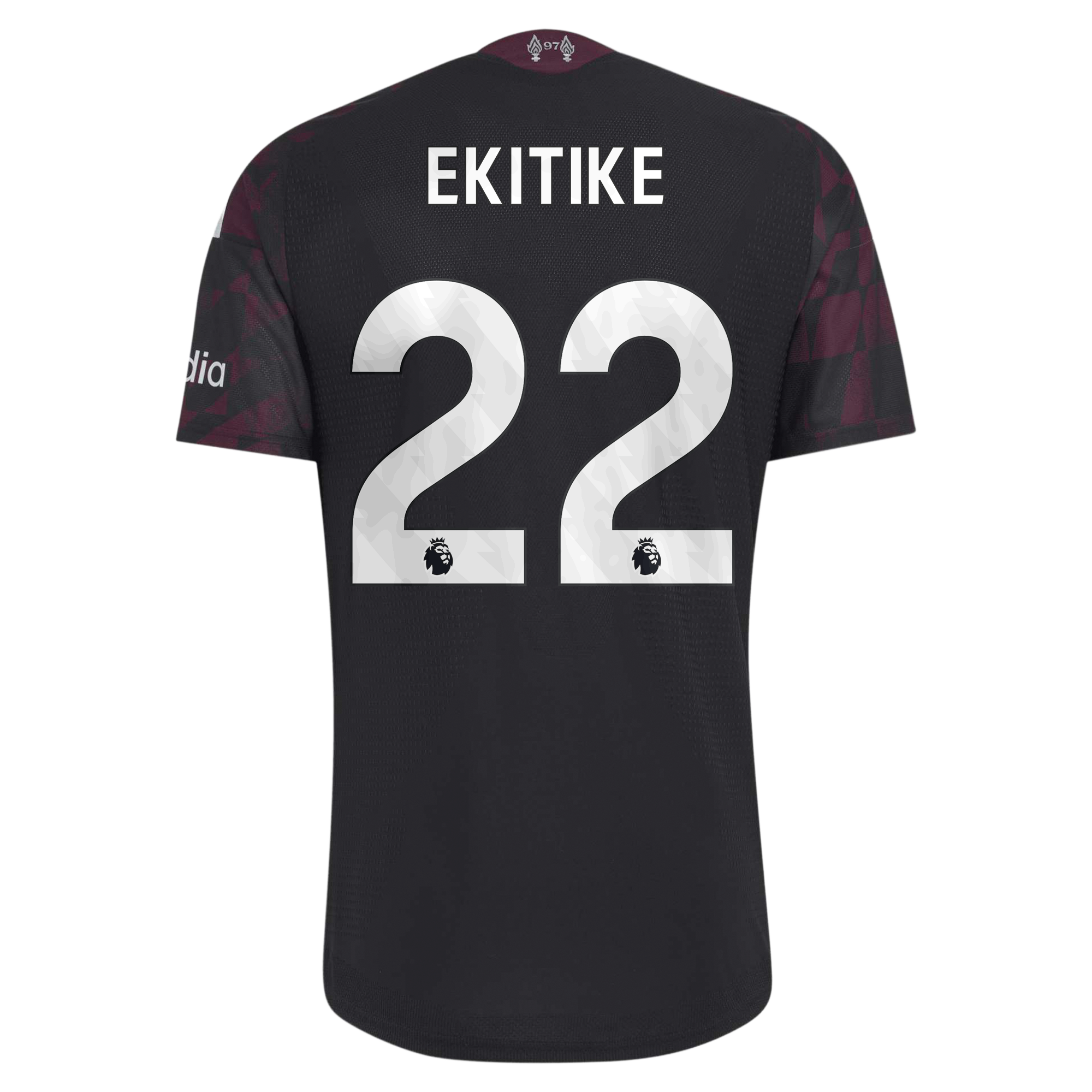 Liverpool adidas Third Authentic Shirt 2026-27 with Ekitike 22 printing, , rebel_hi-res
