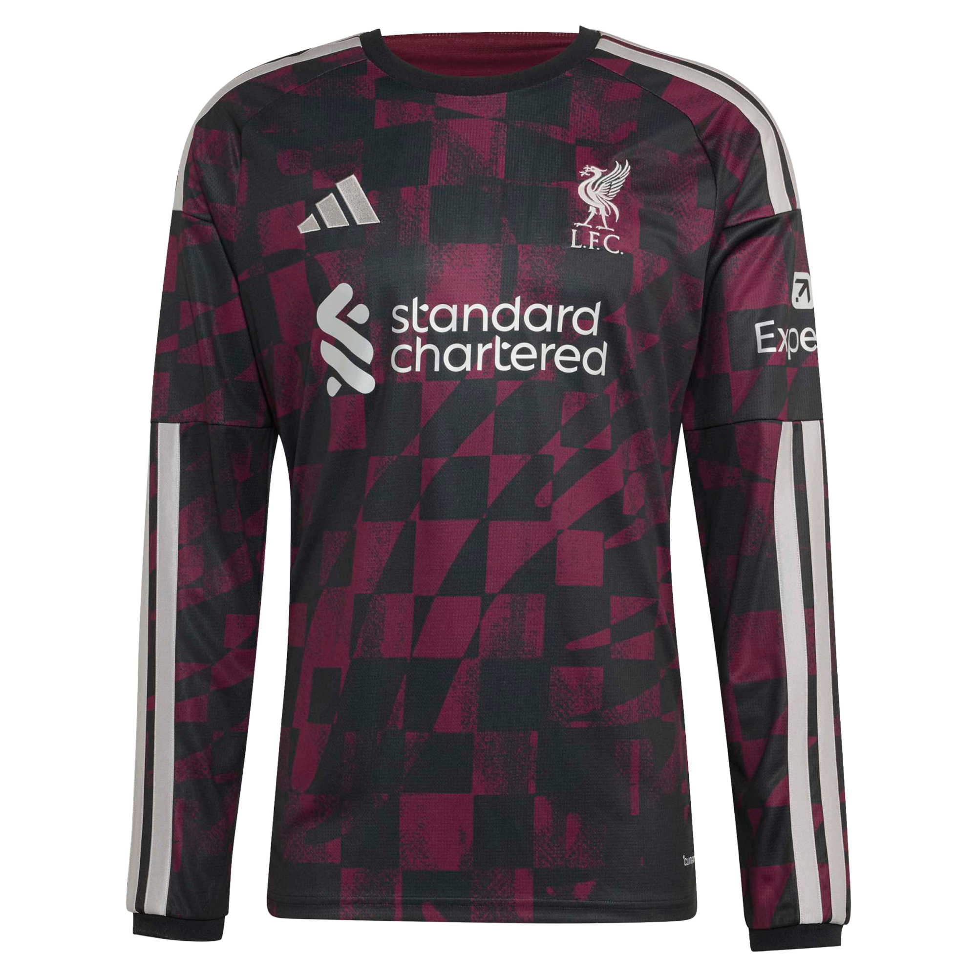 Liverpool adidas Third Shirt 2026-27 - Long Sleeve with Wirtz 7 printing, , rebel_hi-res