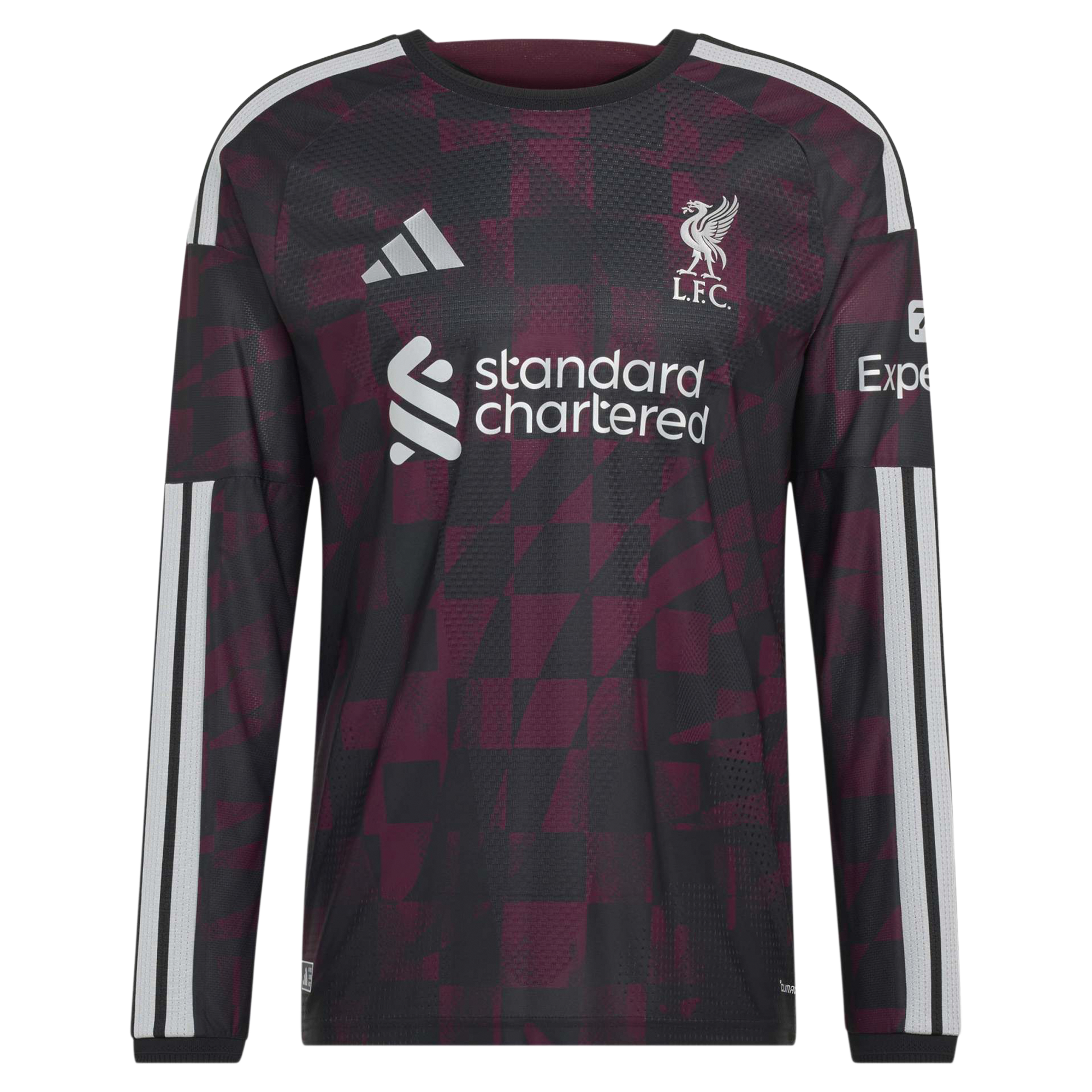 Liverpool adidas Third Authentic Shirt 2026-27 - Long Sleeve with Virgil 4 printing, , rebel_hi-res