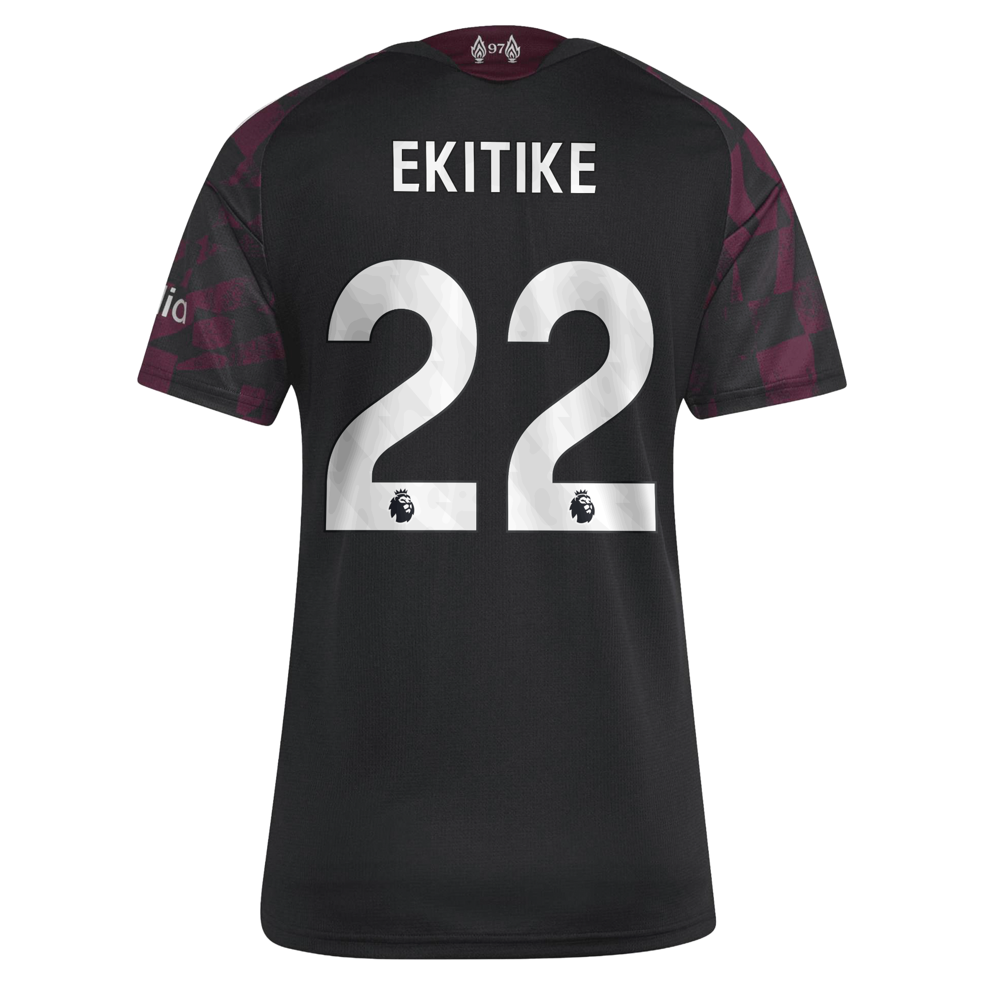 Liverpool adidas Third Shirt 2026-27 - Womens with Ekitike 22 printing, , rebel_hi-res