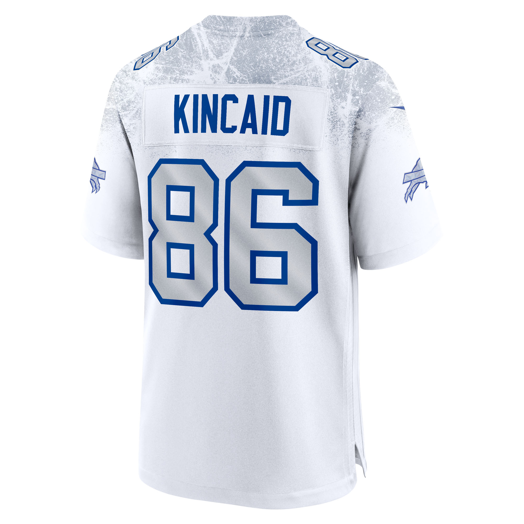 Buffalo Bills Nike 2025 Rivalries Game Jersey - White - Dalton Kincaid - Mens, , rebel_hi-res