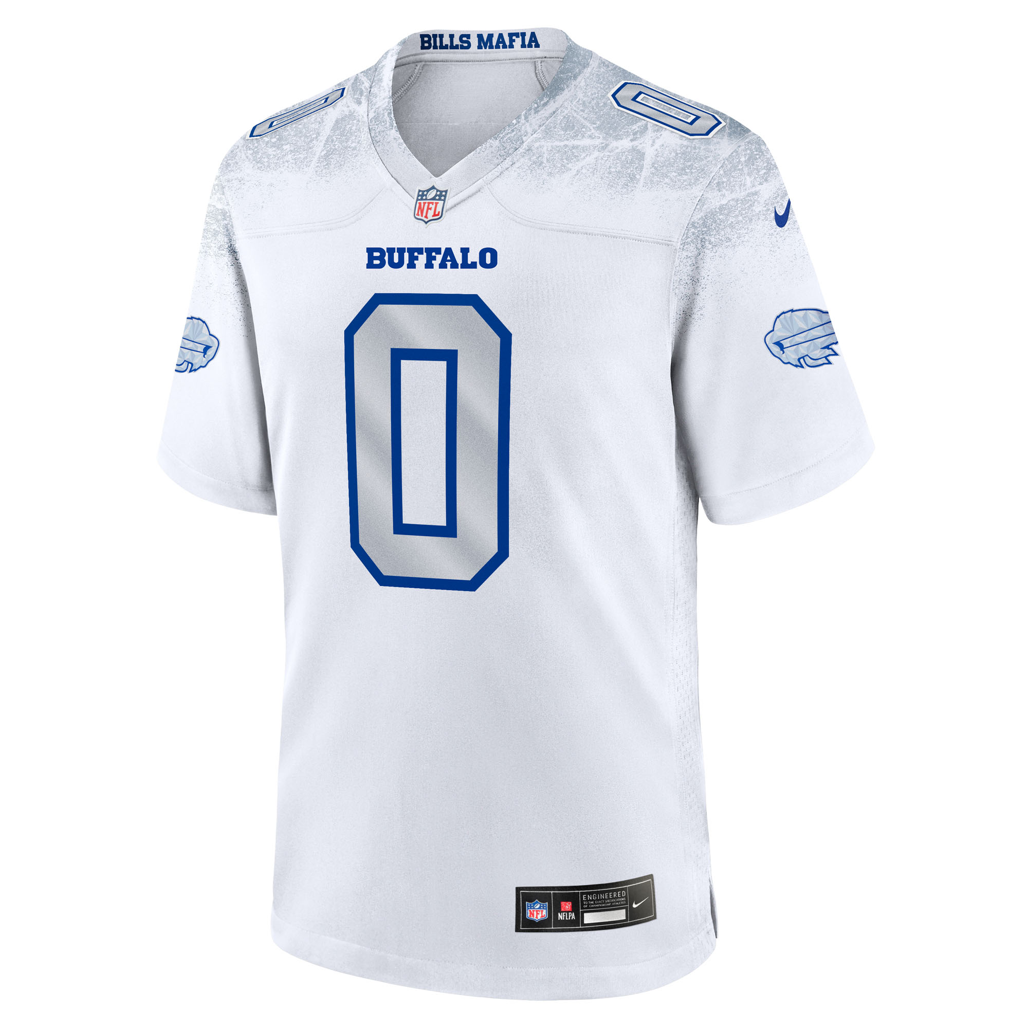 Buffalo Bills Nike 2025 Rivalries Game Jersey - White - Keon Coleman - Mens, , rebel_hi-res