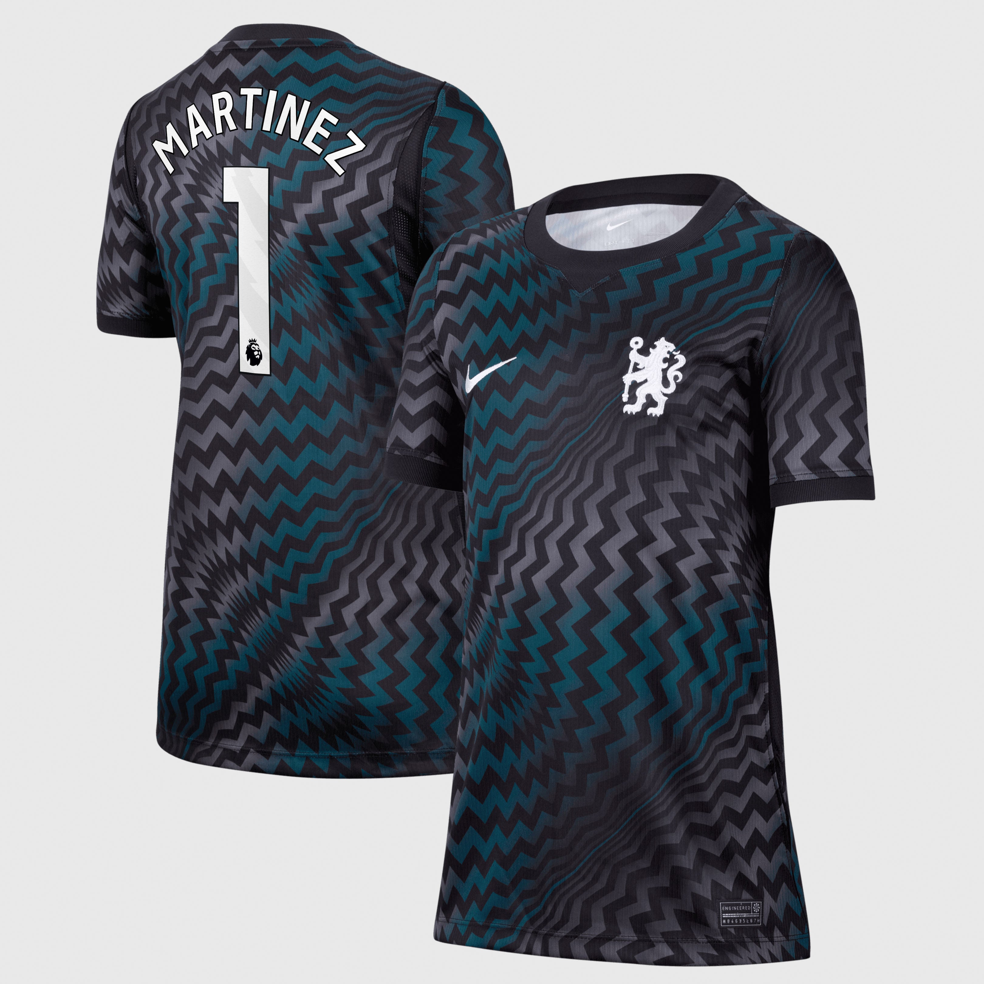 Chelsea Nike Goalkeeper Stadium Shirt 2026-27 - Kids with Martinez 1 printing, , rebel_hi-res