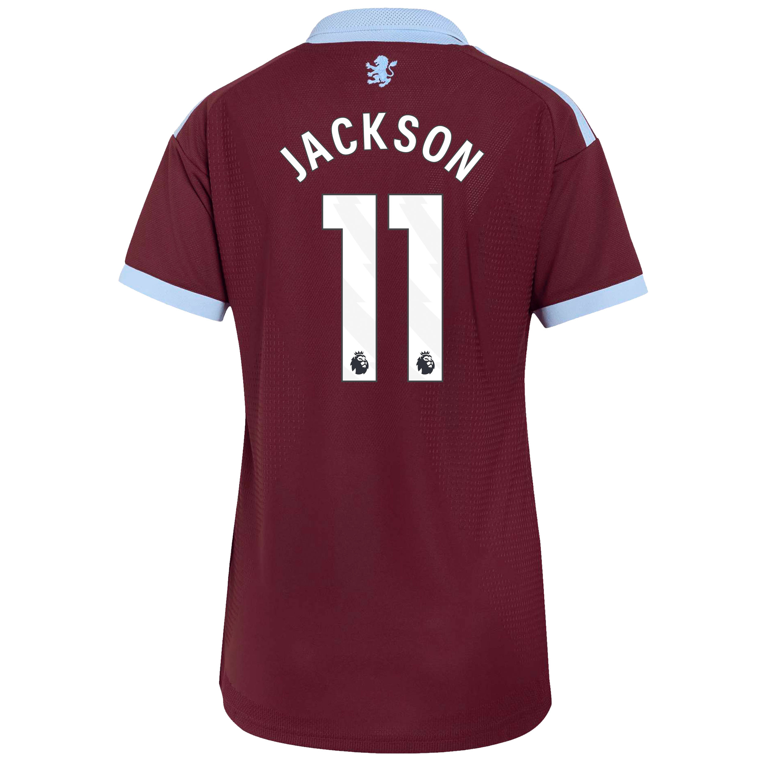 Aston Villa adidas Home Authentic Shirt 2026-27 - Womens with Jackson 11 printing, , rebel_hi-res
