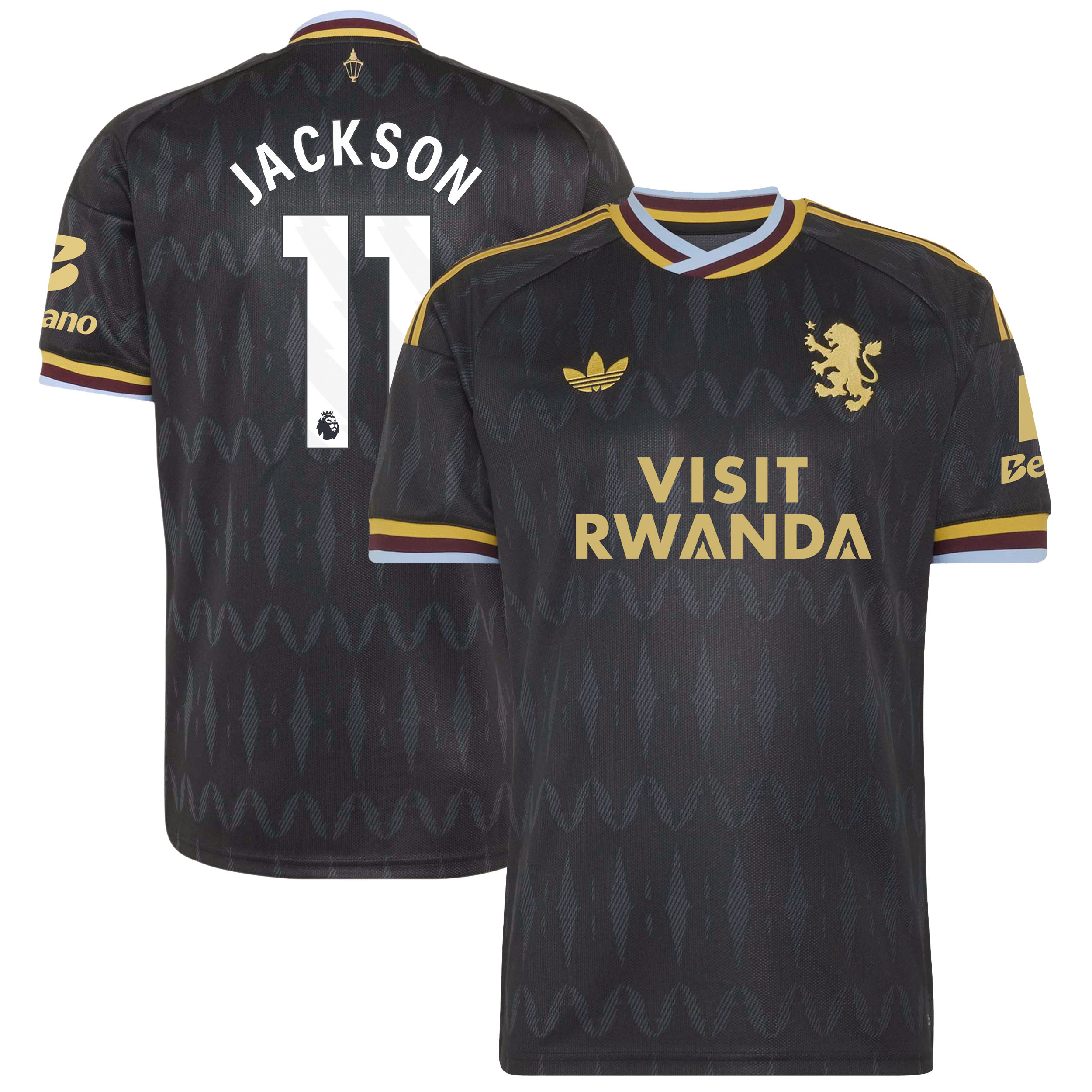 Aston Villa adidas Away Shirt 2026-27 with Jackson 11 printing, , rebel_hi-res