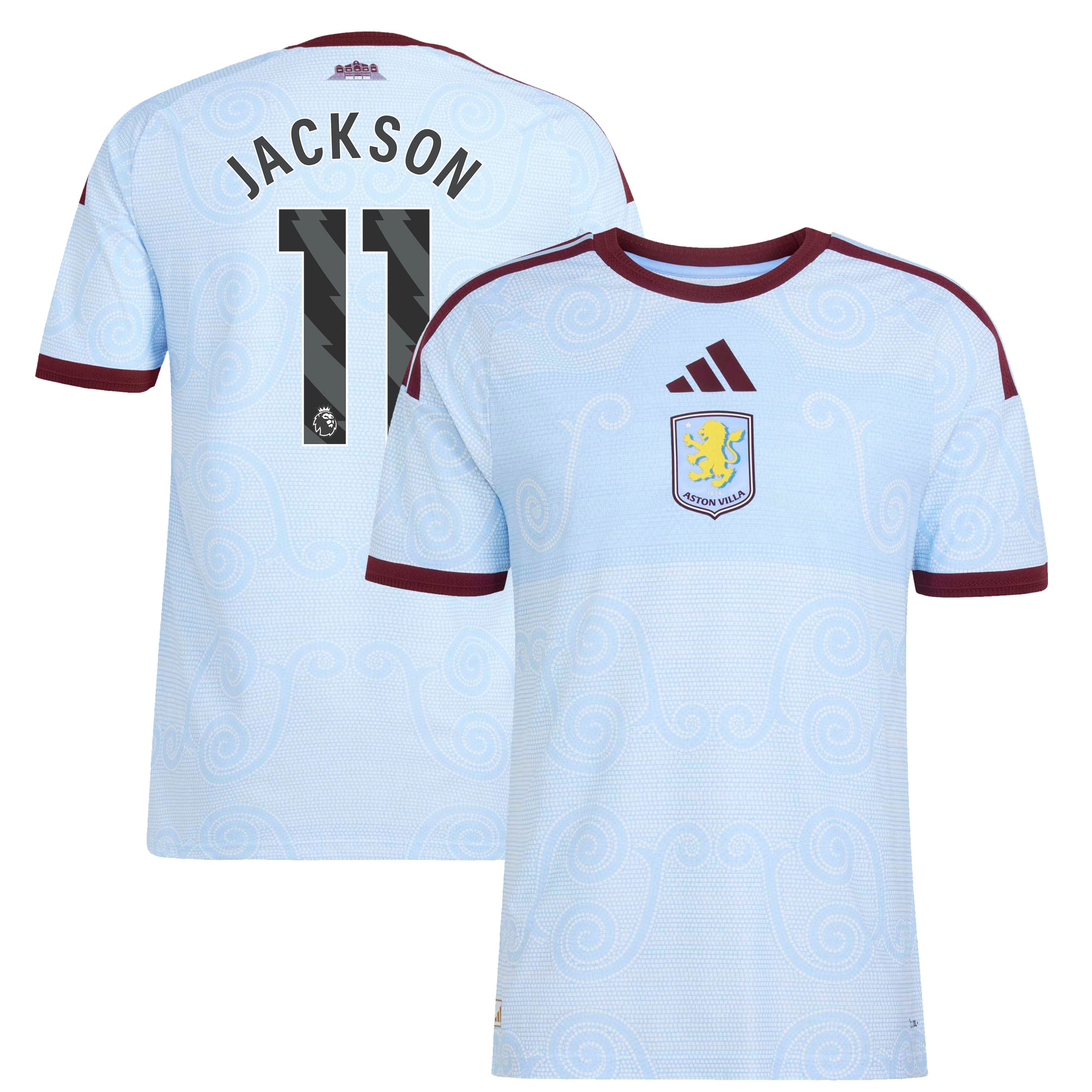 Aston Villa adidas Third Authentic Shirt 2026-27 with Jackson 11 printing, , rebel_hi-res