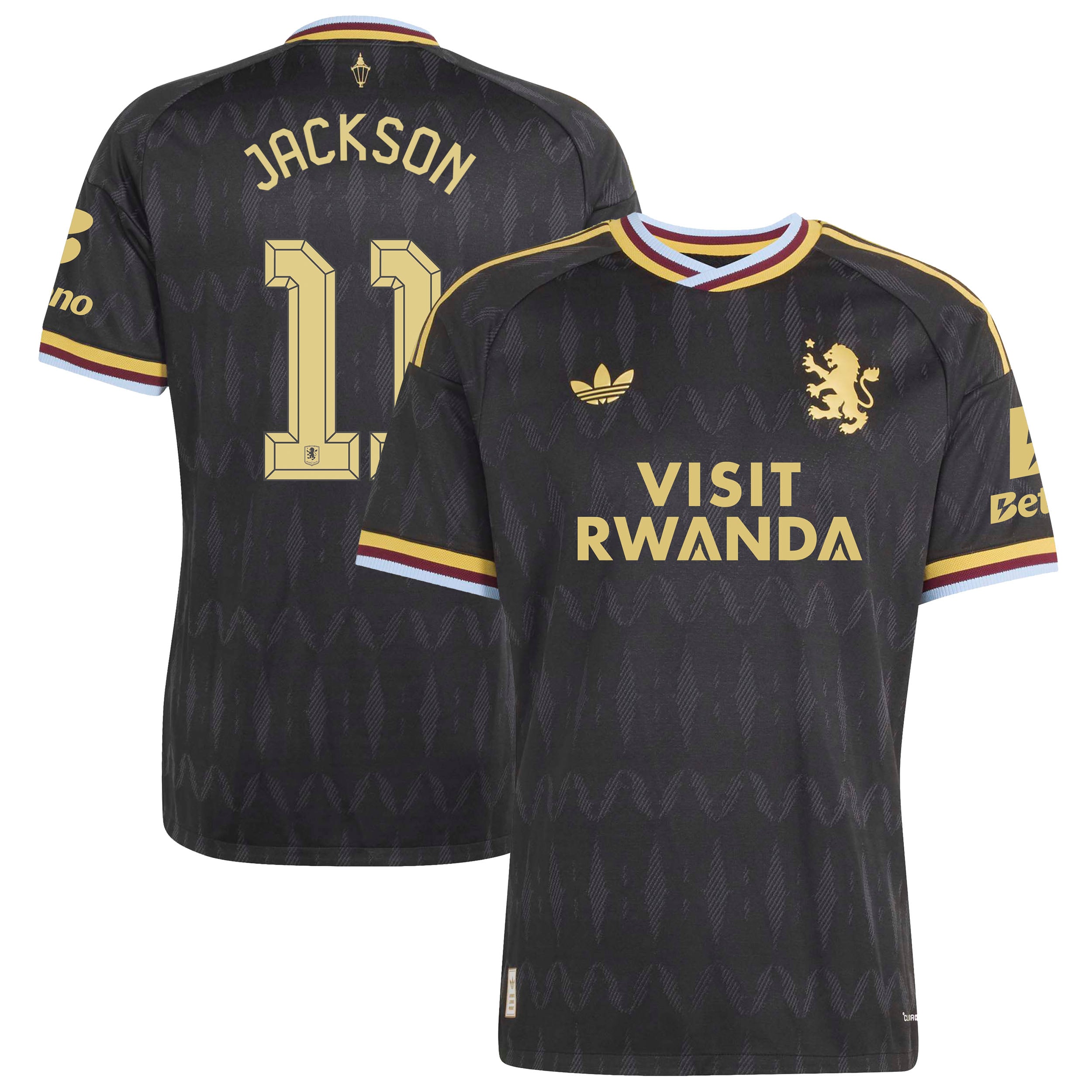 Aston Villa adidas Away Authentic Shirt 2026-27 with Jackson 11 Cup printing, , rebel_hi-res