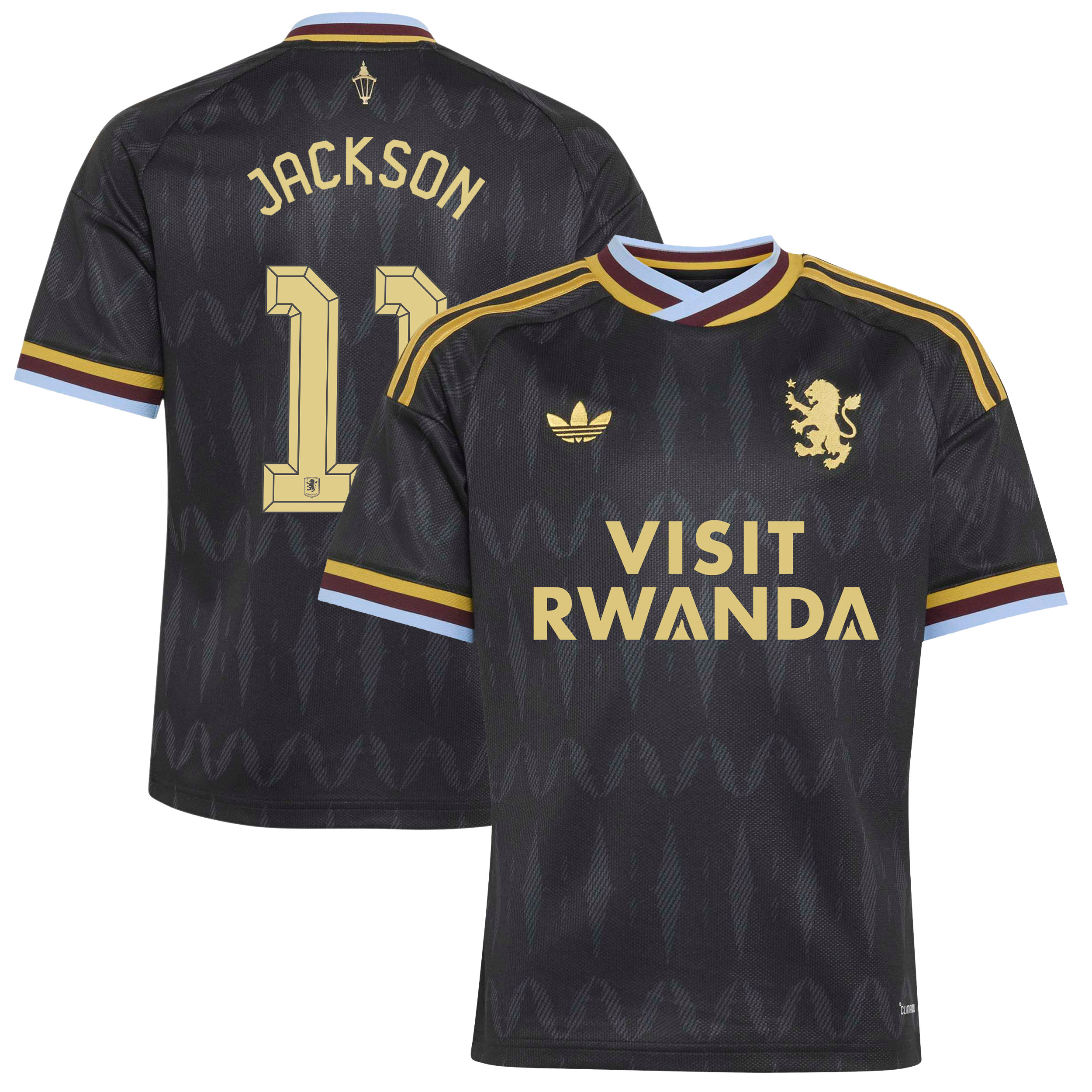 Aston Villa adidas Away Shirt 2026-27 - Kids with Jackson 11 Cup printing, , rebel_hi-res