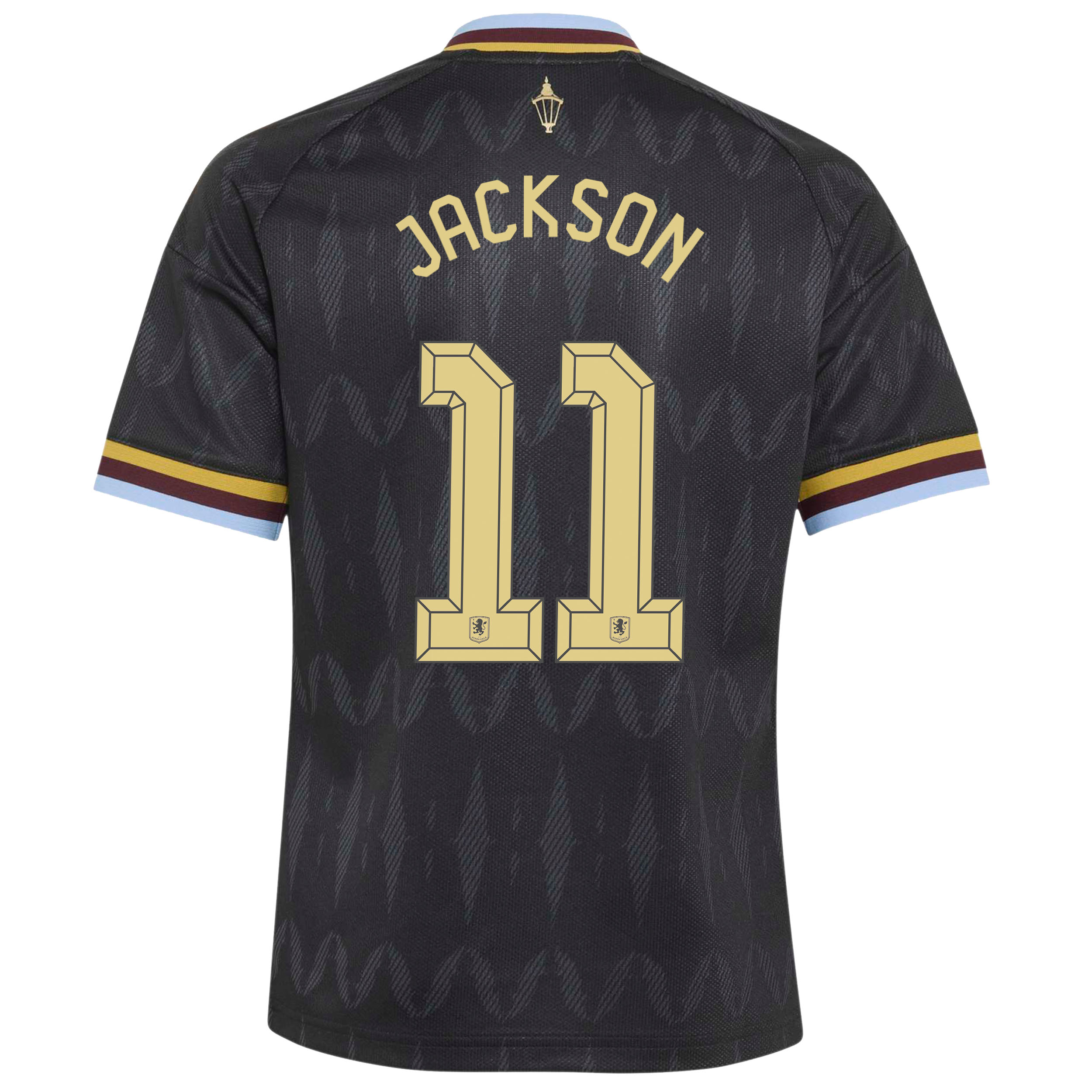 Aston Villa adidas Away Shirt 2026-27 - Kids with Jackson 11 Cup printing, , rebel_hi-res
