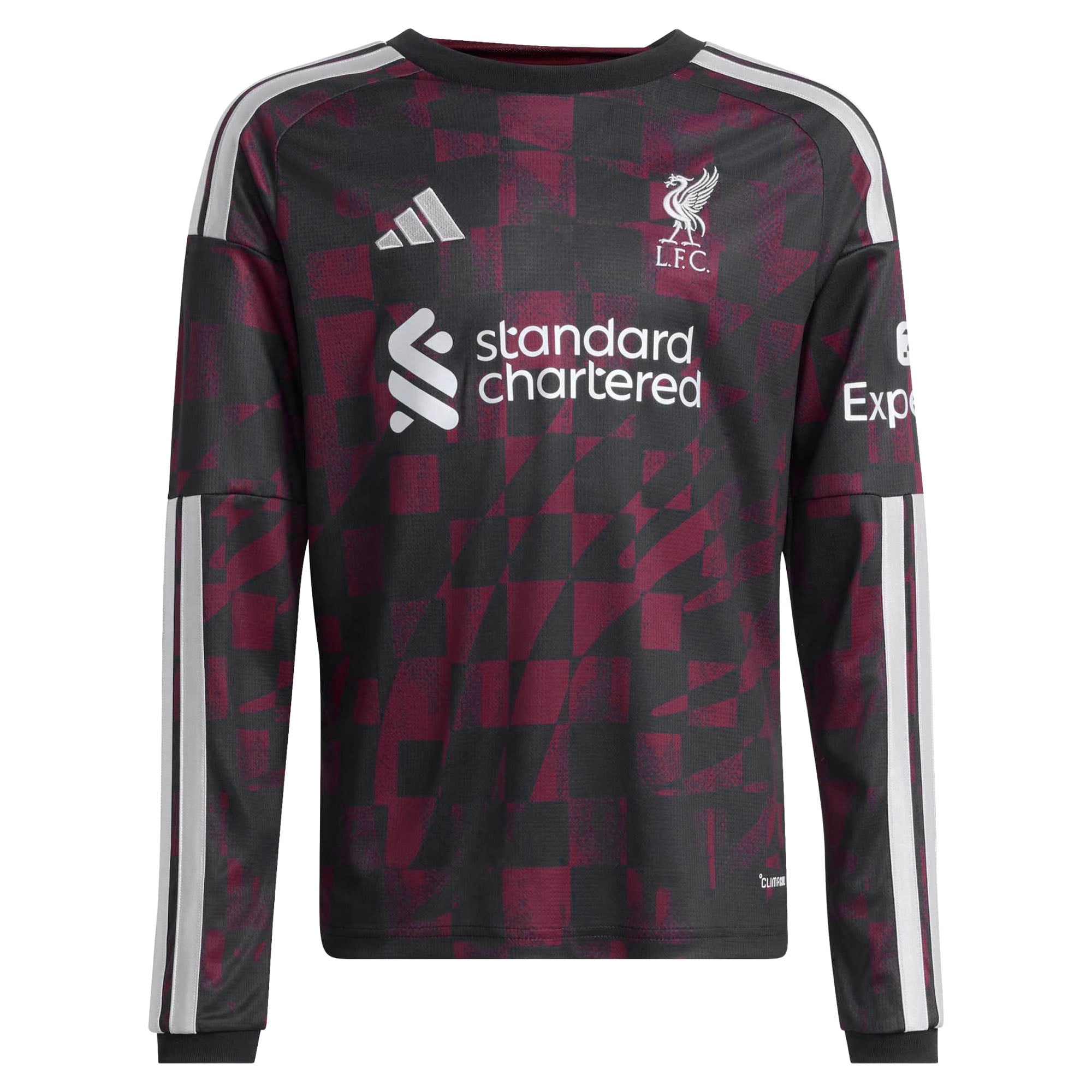 Liverpool adidas Third Shirt 2026-27 - Kids - Long Sleeve with B.Barcola 29 printing, , rebel_hi-res