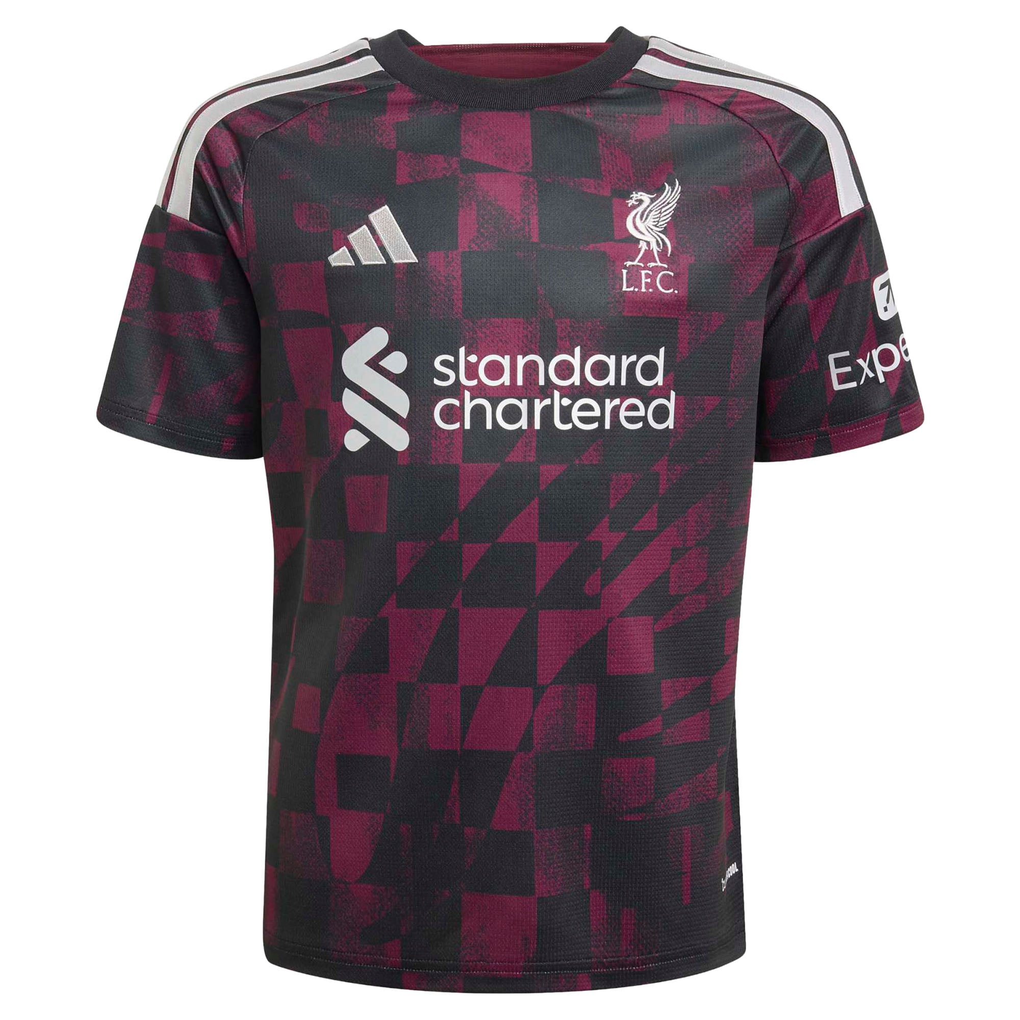 Liverpool adidas Third Shirt 2026-27 - Kids with B.Barcola 29 printing, , rebel_hi-res