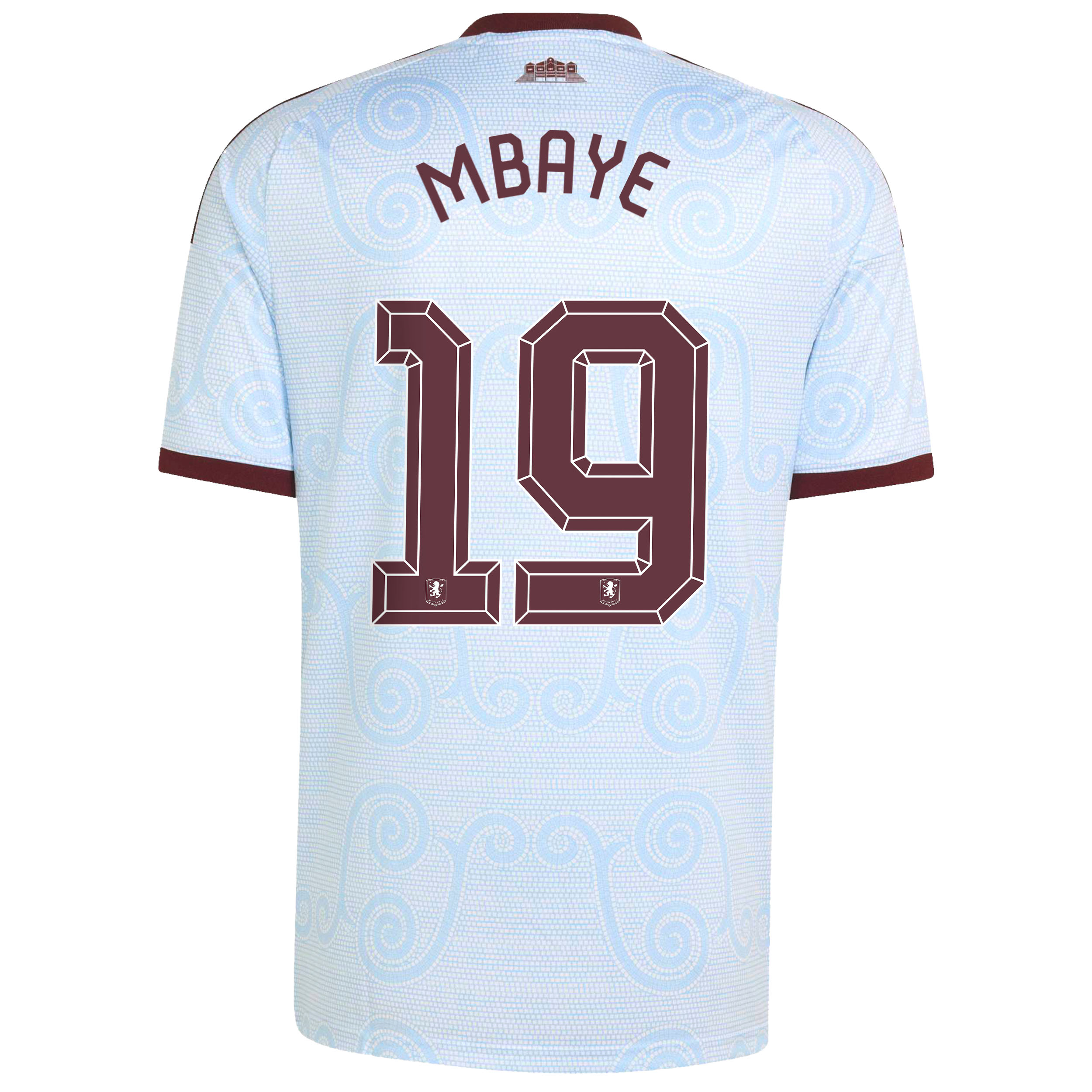 Aston Villa adidas Third Shirt 2026-27 with Mbaye 19 Cup printing, , rebel_hi-res