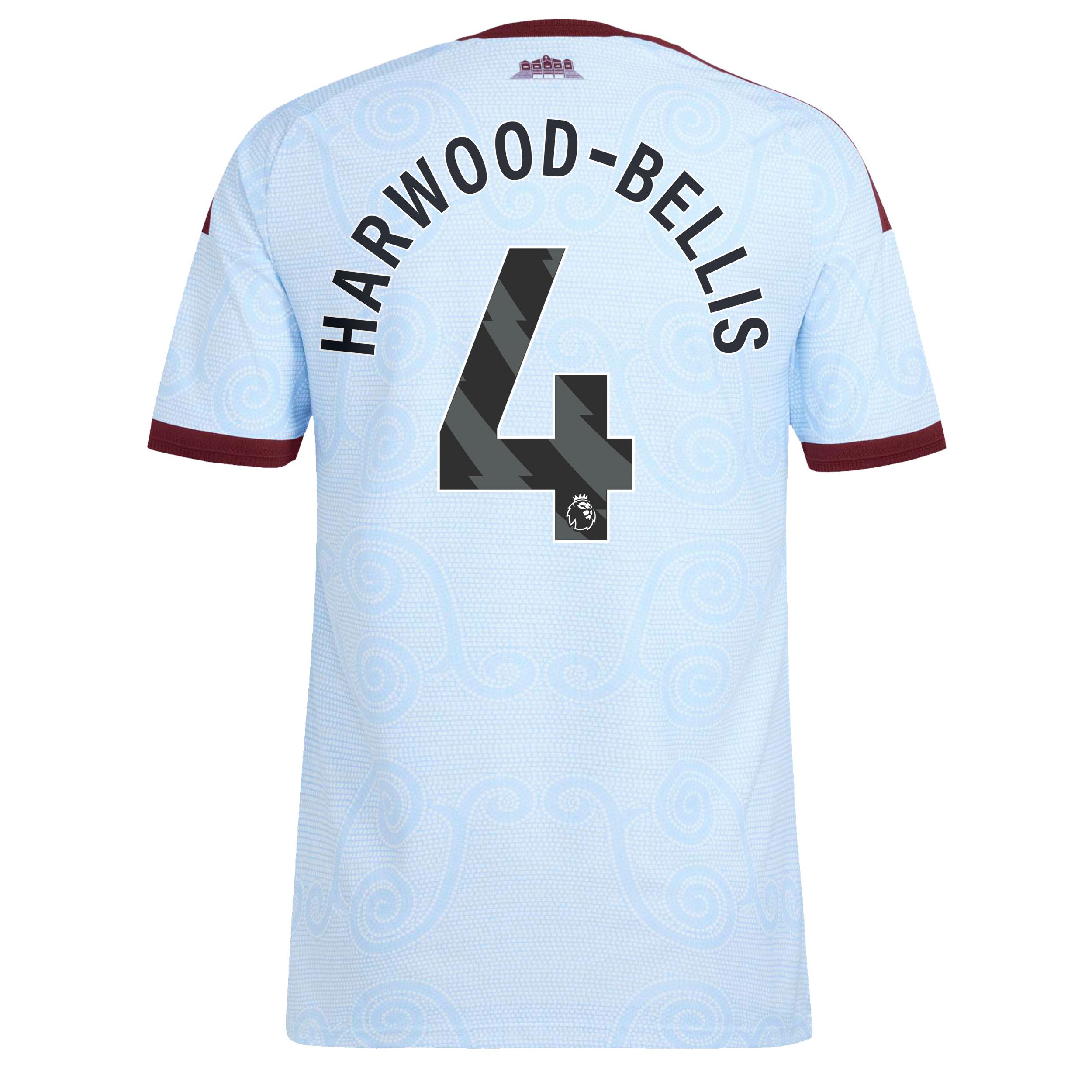 Aston Villa adidas Third Authentic Shirt 2026-27 with Harwood-Bellis 4 printing, , rebel_hi-res