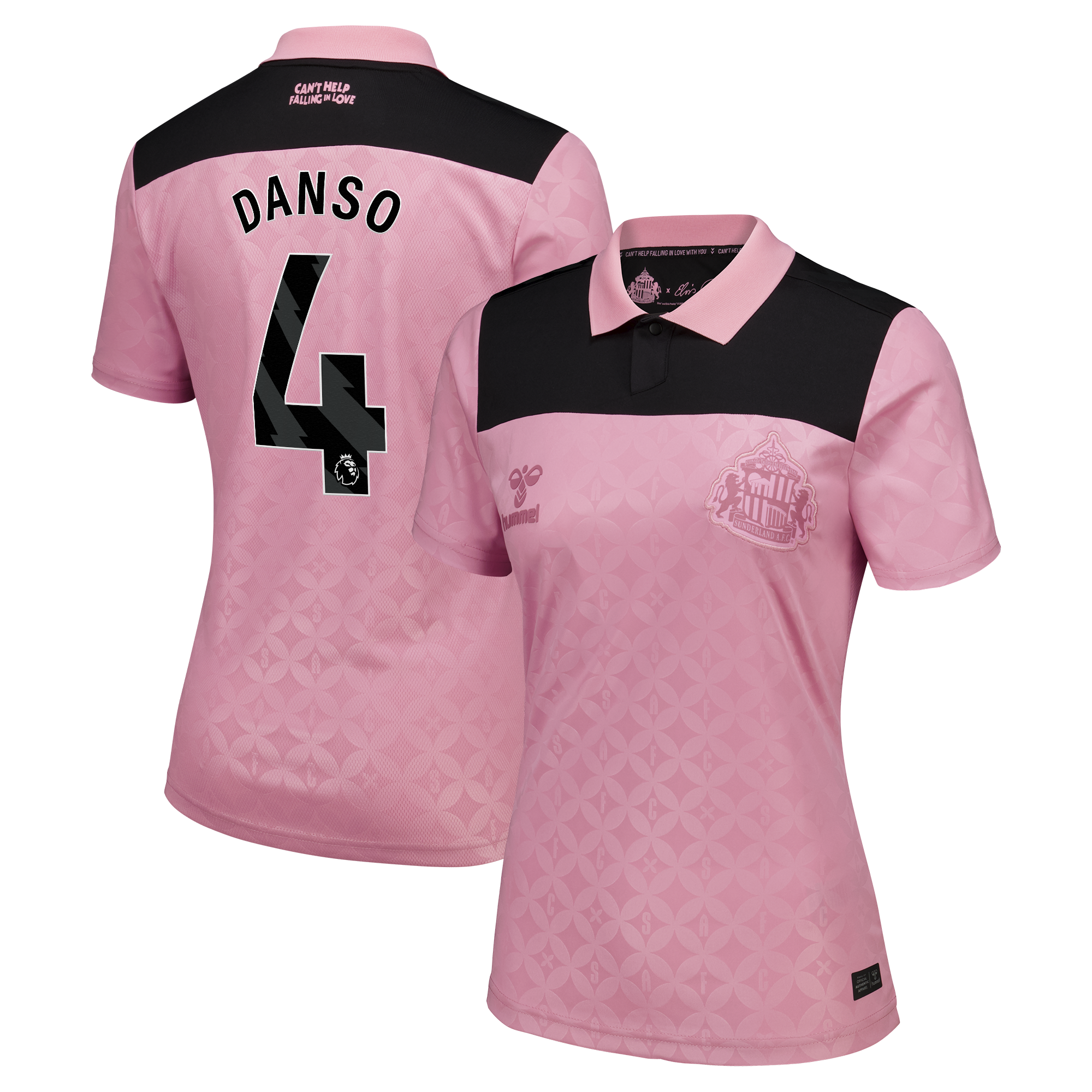 Sunderland x Elvis Hummel Away Shirt 2026-27 - Womens with Danso 4 printing, , rebel_hi-res