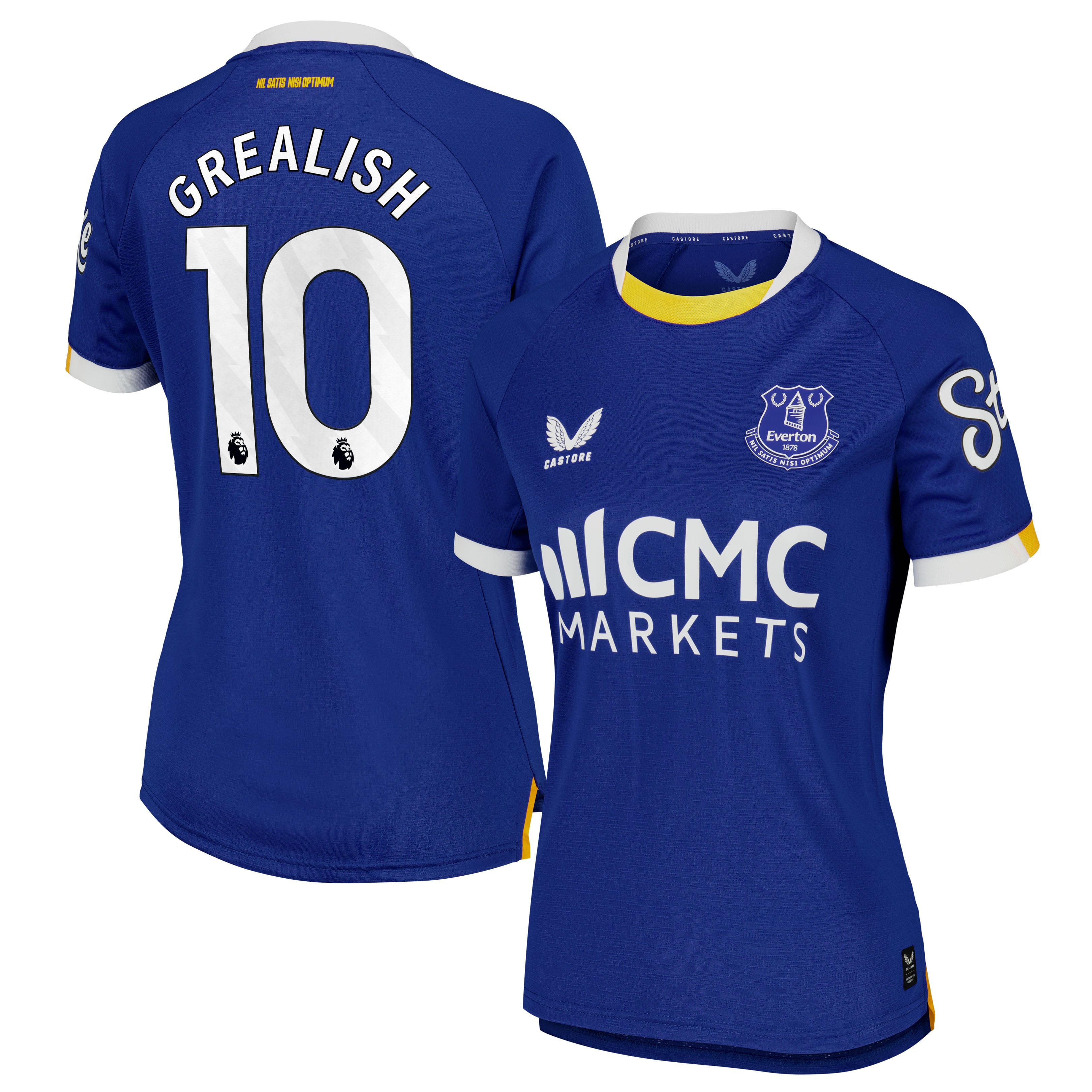Everton Castore Home Pro Shirt 2026-27 - Womens with Grealish 10 printing