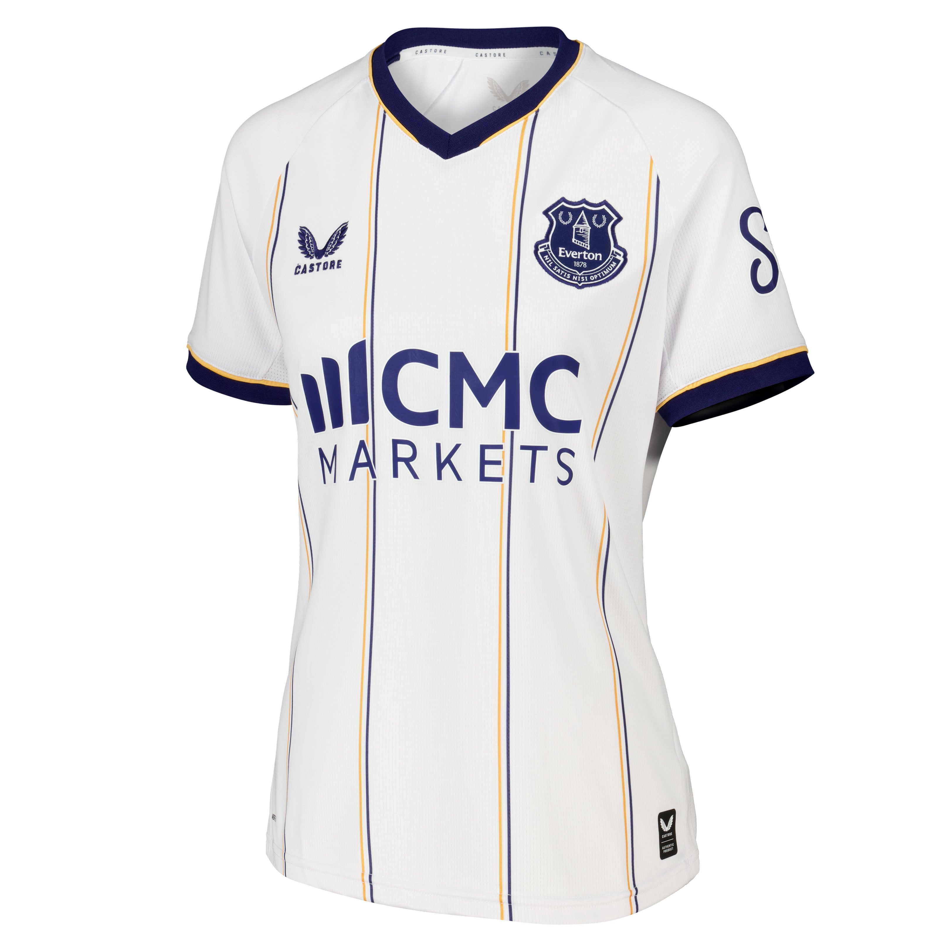 Everton WSL Castore Away Replica Shirt 2026-27 - Womens with Silcock 15 printing, , rebel_hi-res
