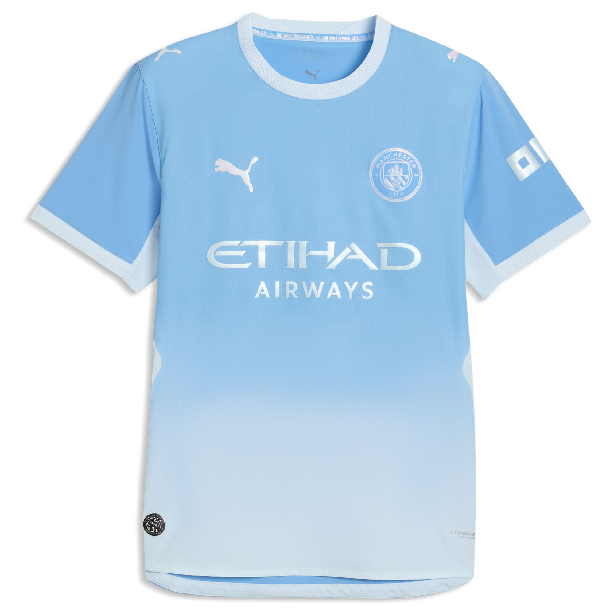 Manchester City Puma Authentic Home Shirt 2026-27 with Enzo 17 printing, , rebel_hi-res
